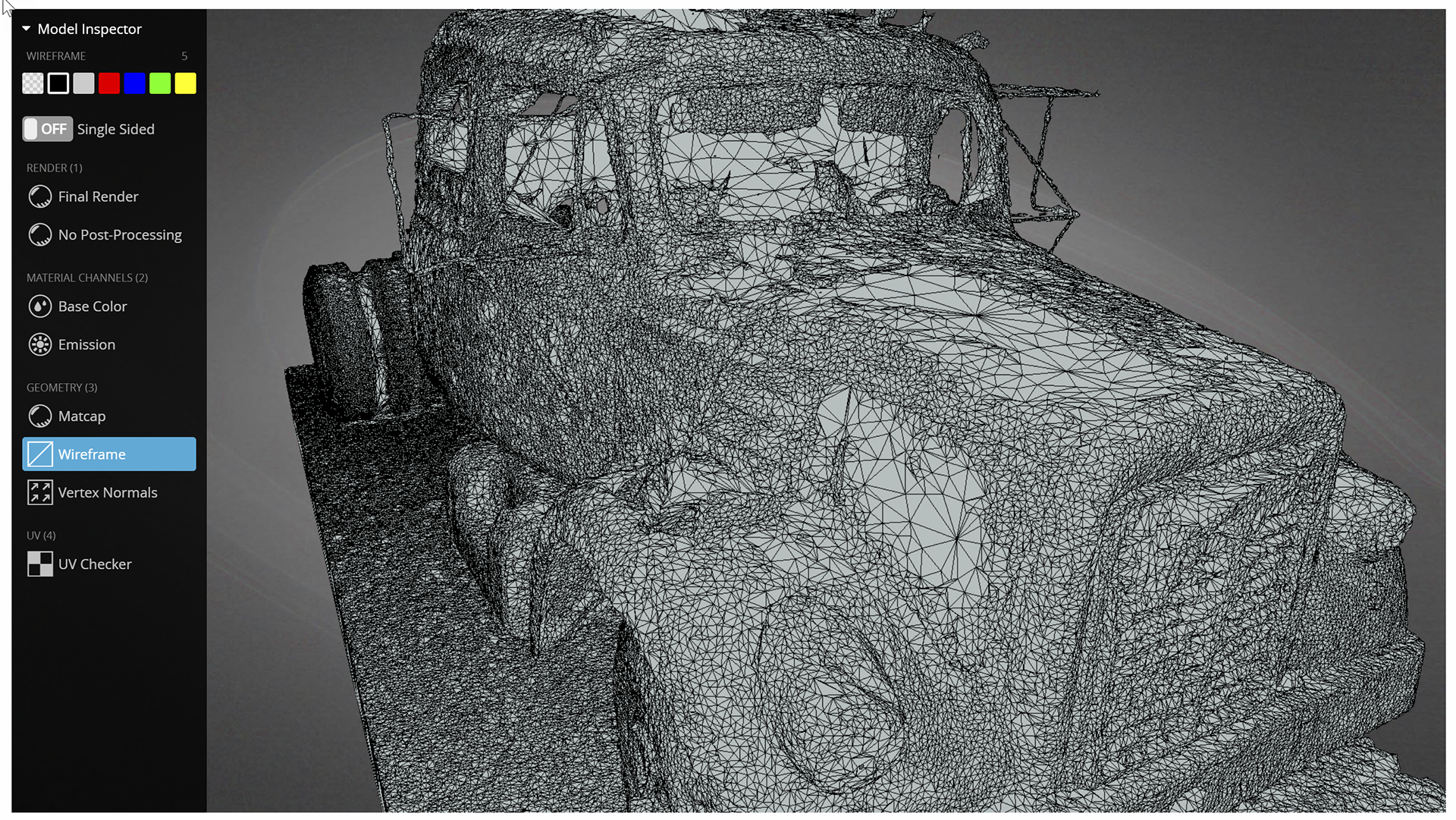 Geometry in Sketchfab