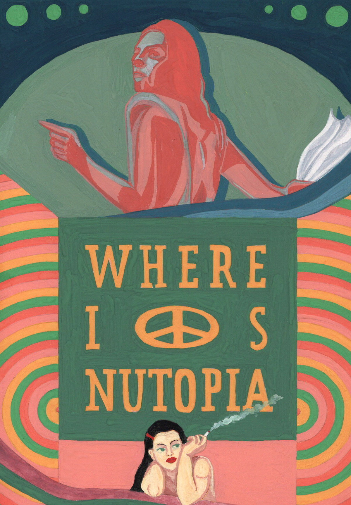 Where is NUTOPIA? / Poster color / 210×297mm / Created: 7.29.2022