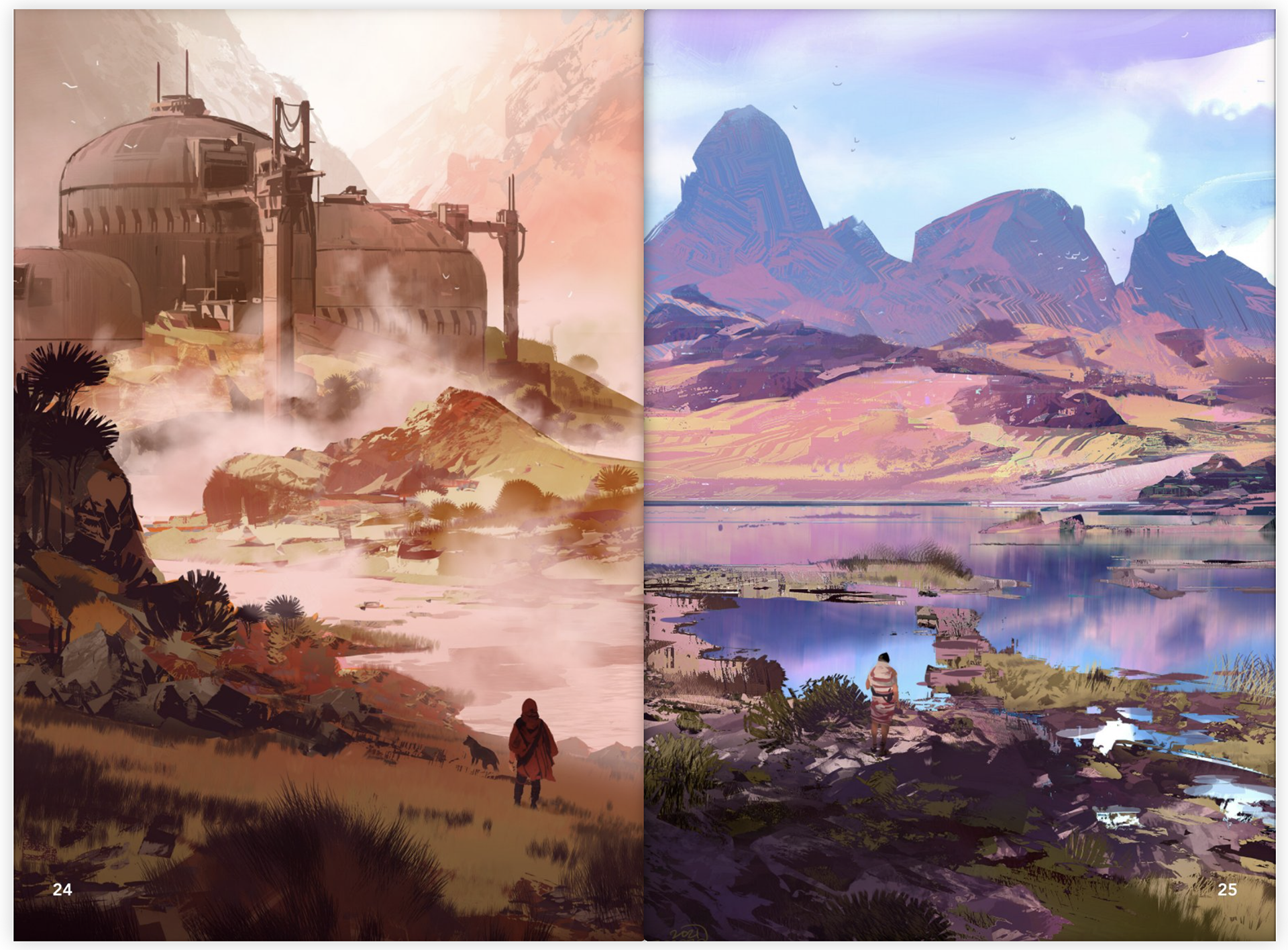 This book was made for a university project to educate those confused about what concept art is, and its importance.