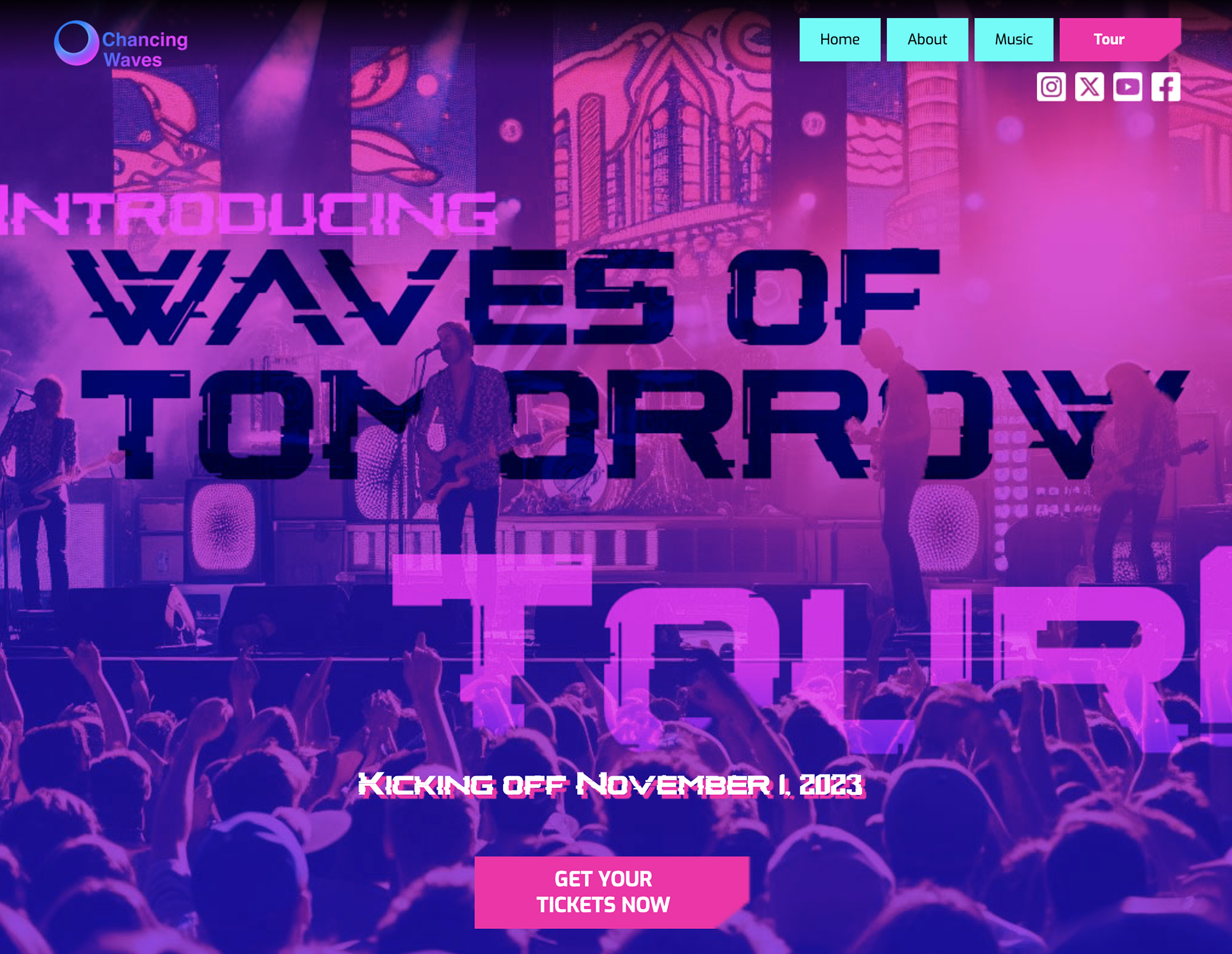 Hypothetical Band Site