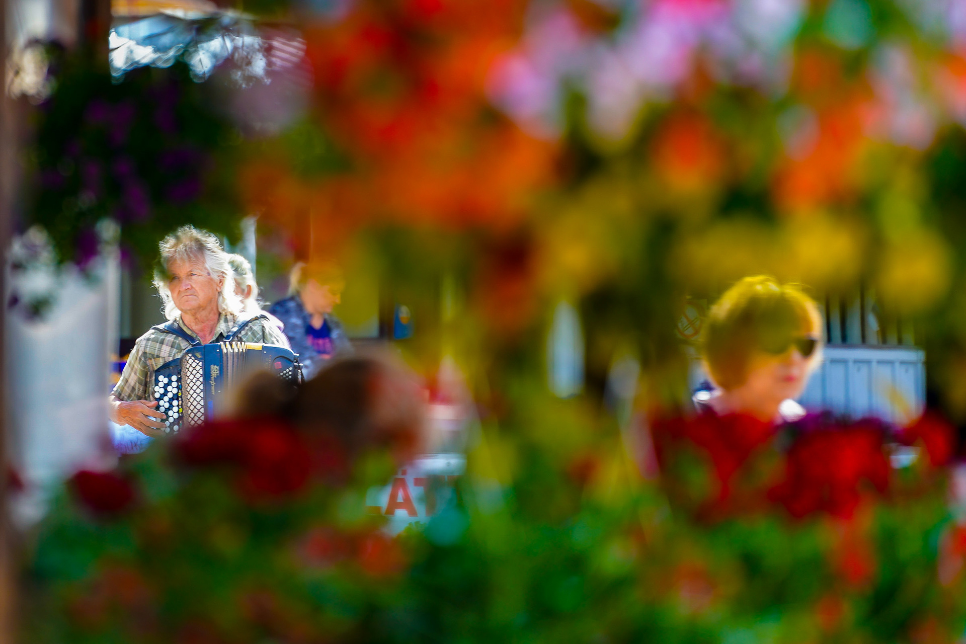 Mul on tore peremees. Ta võtab mind tihti Tartu turule kaasa. Ise ta armastab rohken akordioni mängida.