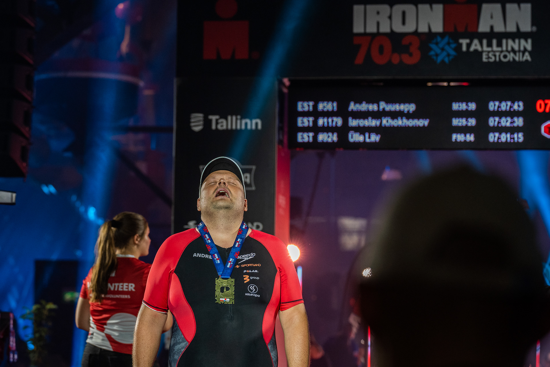 Spordisadik Andres Puusepp Ironman 70.3 finišis