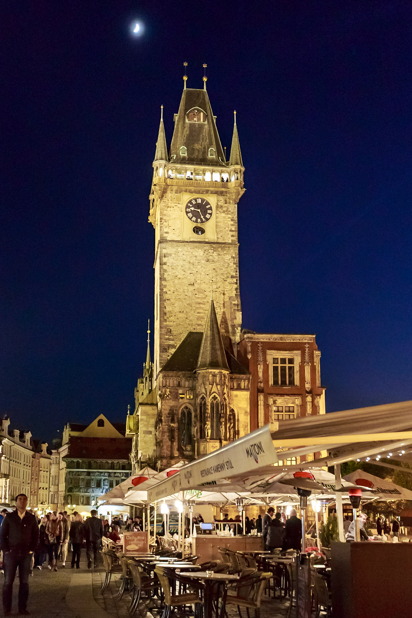 Pražský orloj at Night