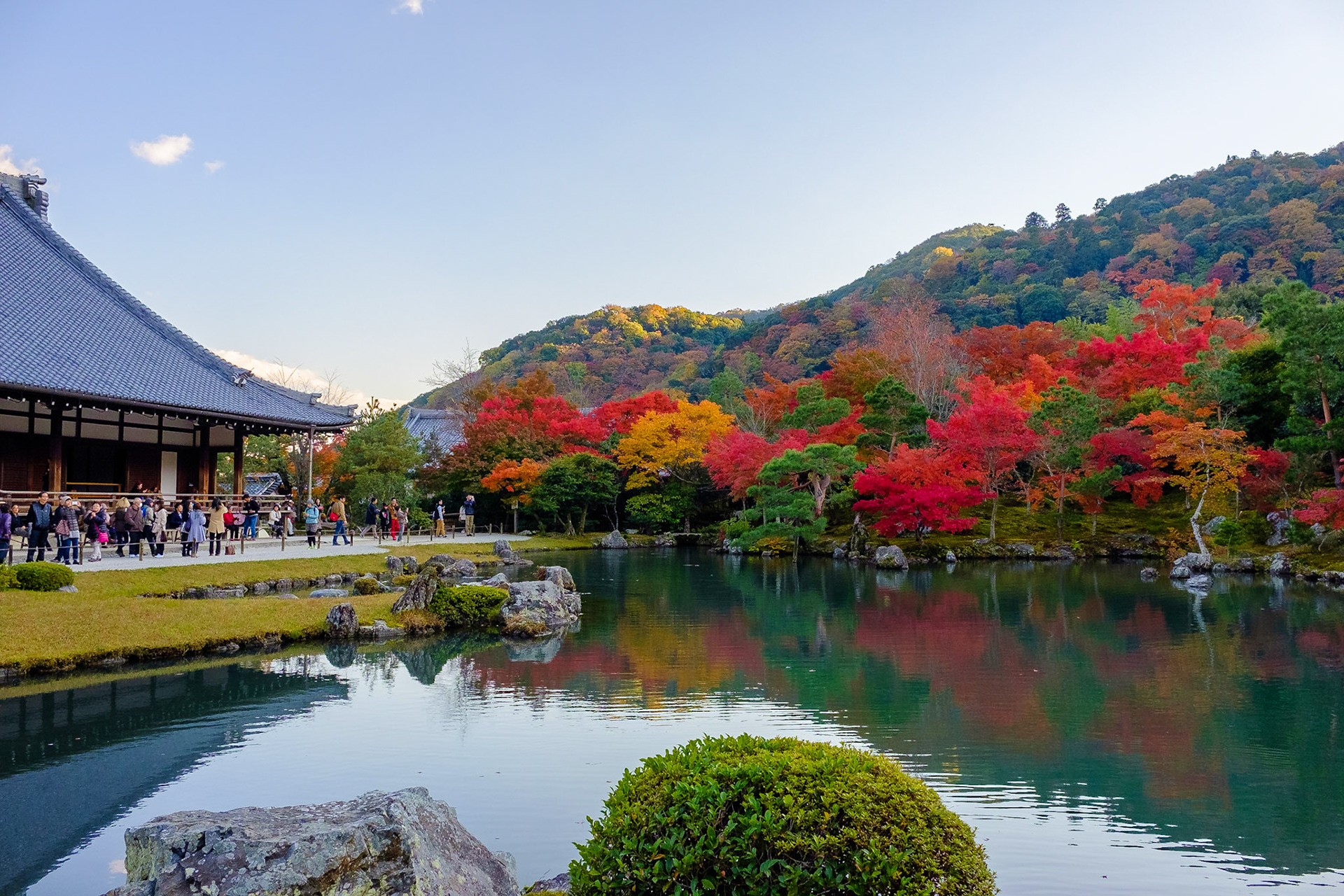 Jardin Sogenchi dans le Tenryū-ji (Kyōto)