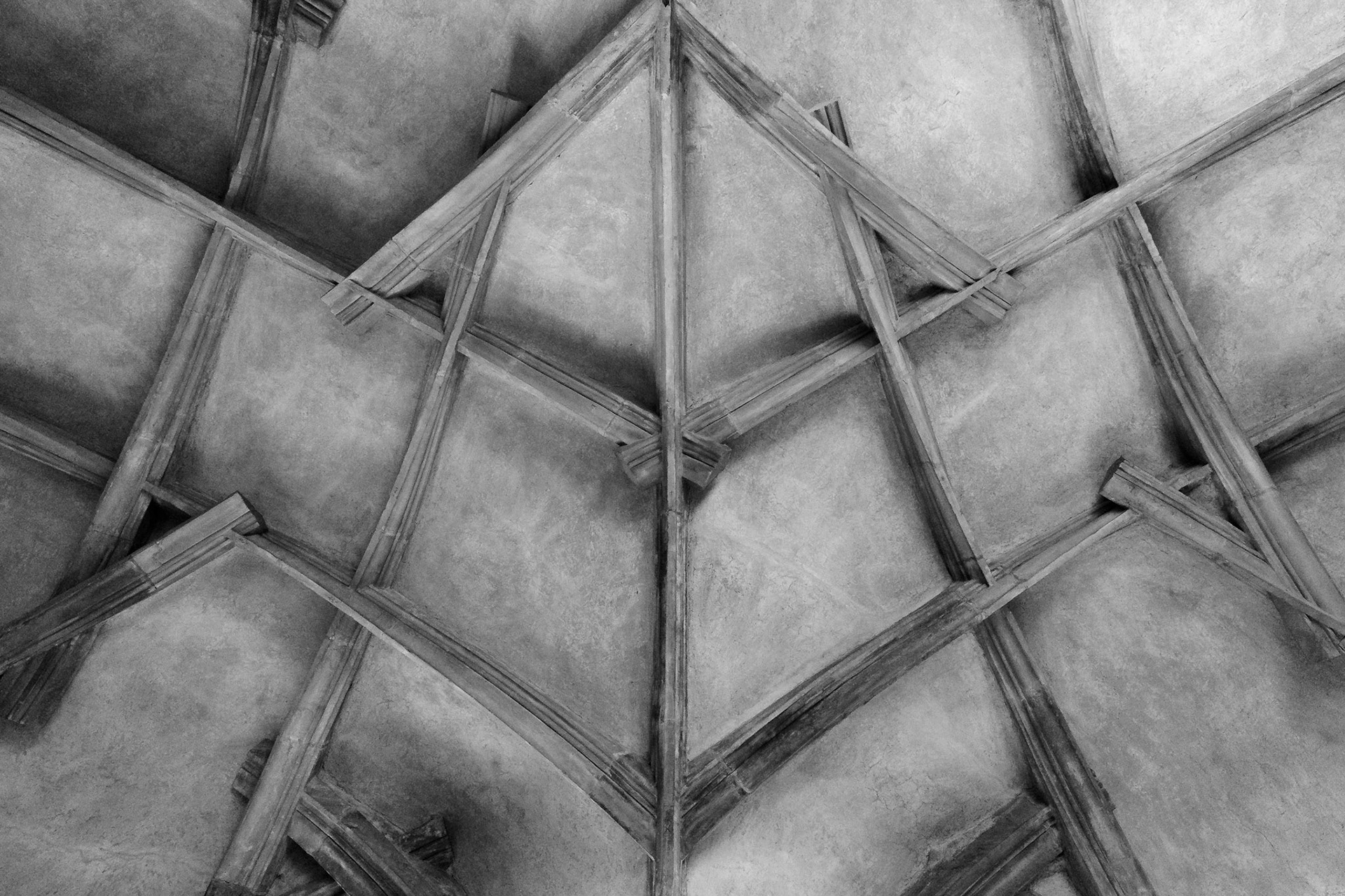 Une des voûtes du Palais Royal de Prague