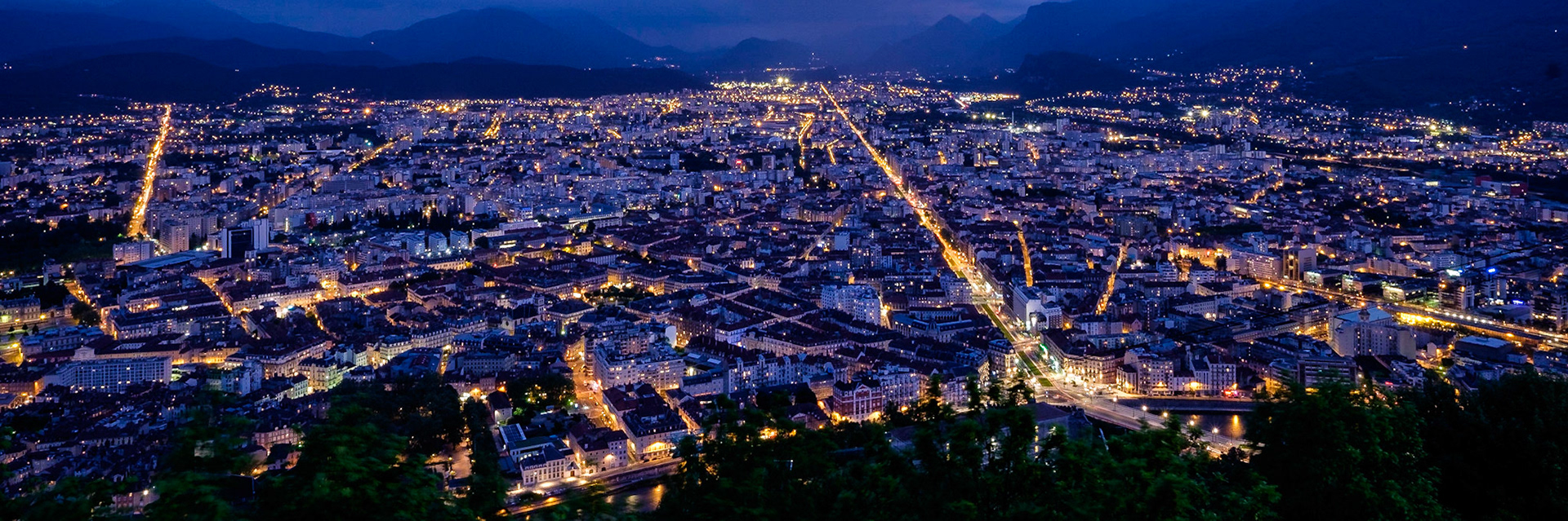 Grenoble by Night