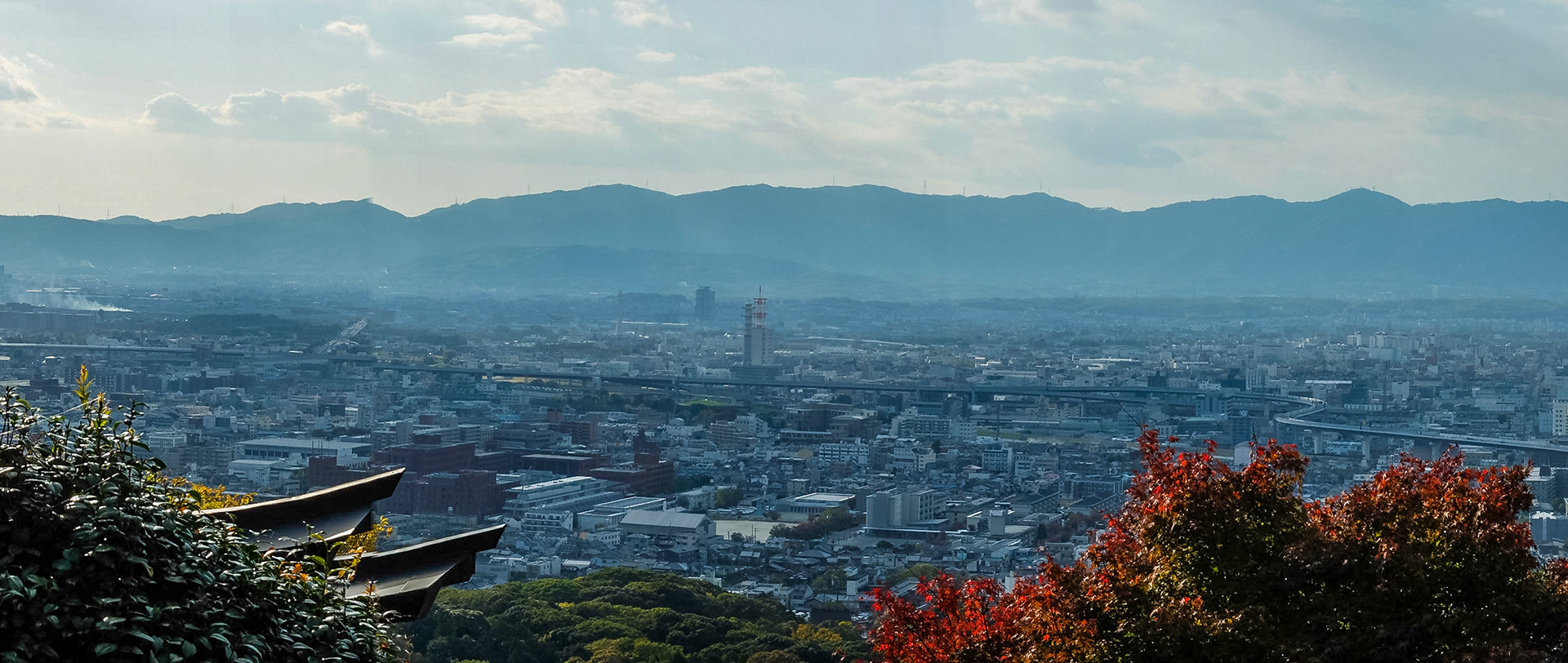 Kyoto vu depuis Fushimi Inari-Taisha (Kyōto)