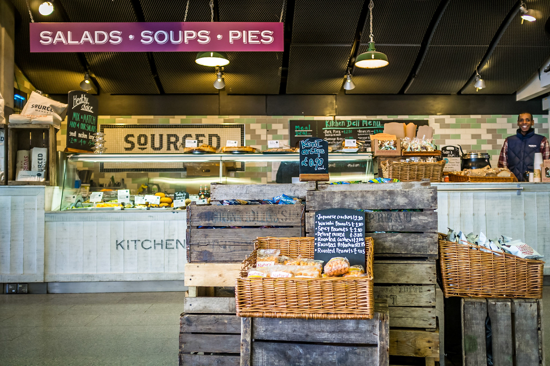 One of St-Pancras' shops