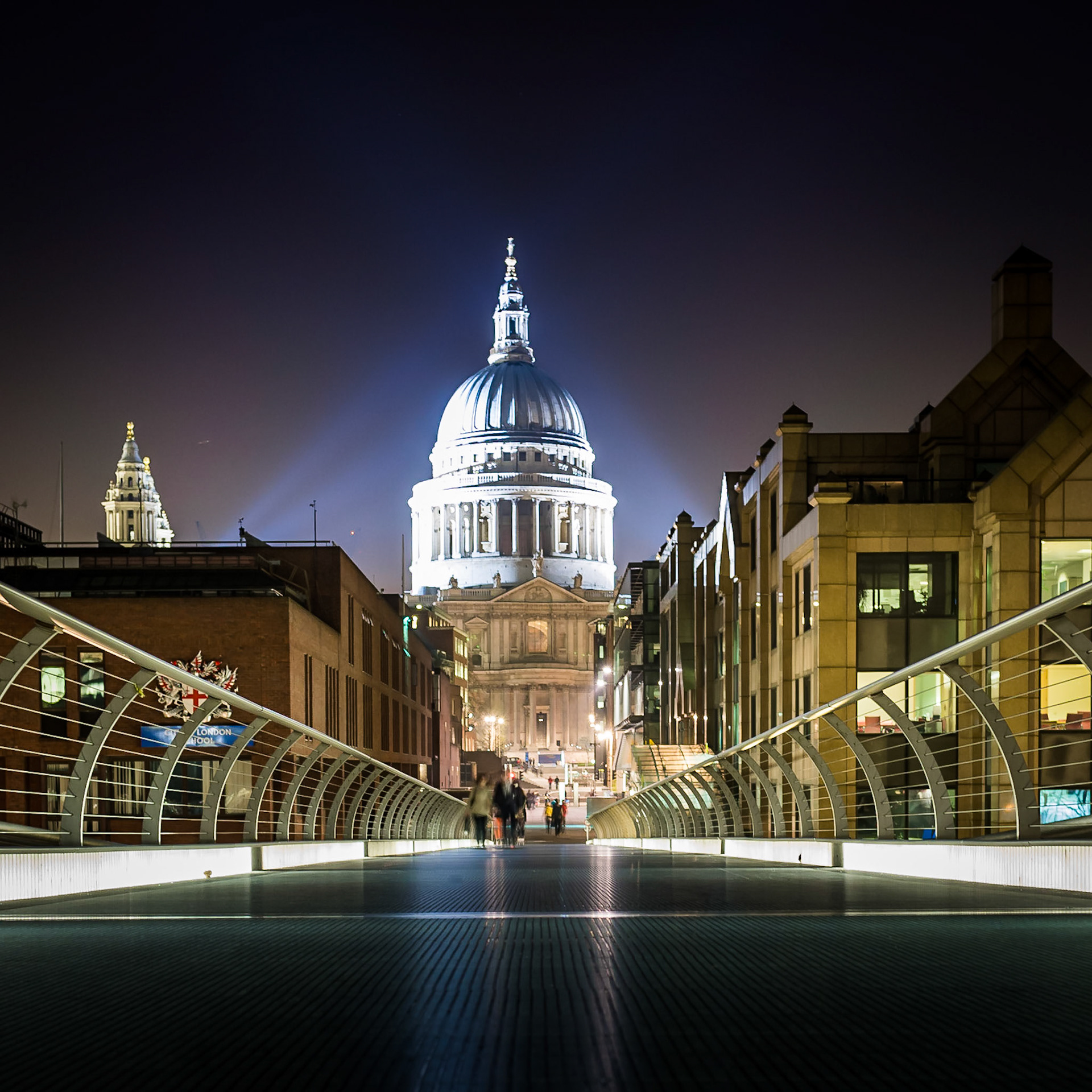 Saint-Paul from the Millenium Bridge.