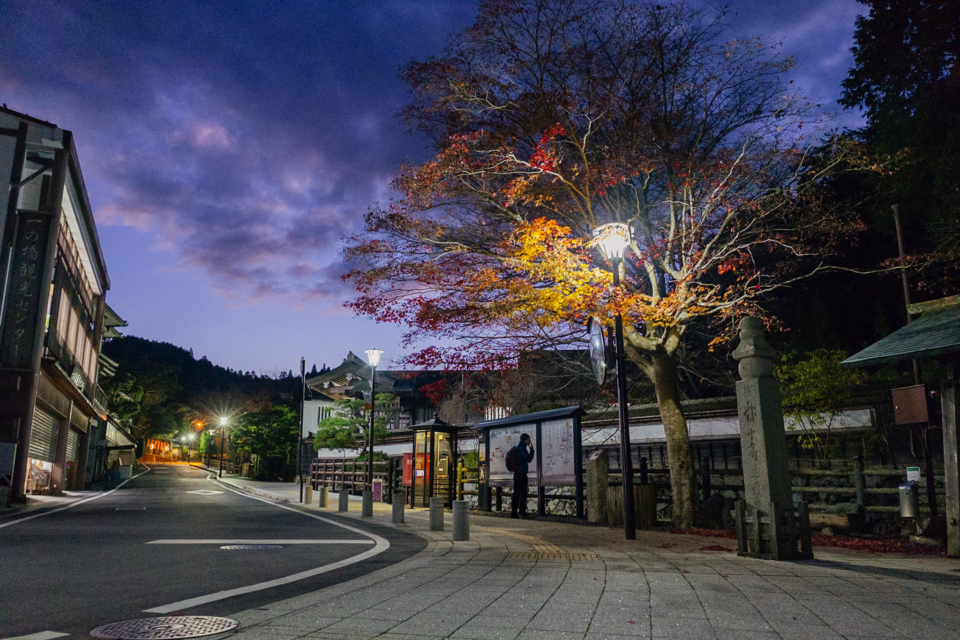 Koya-San by Night