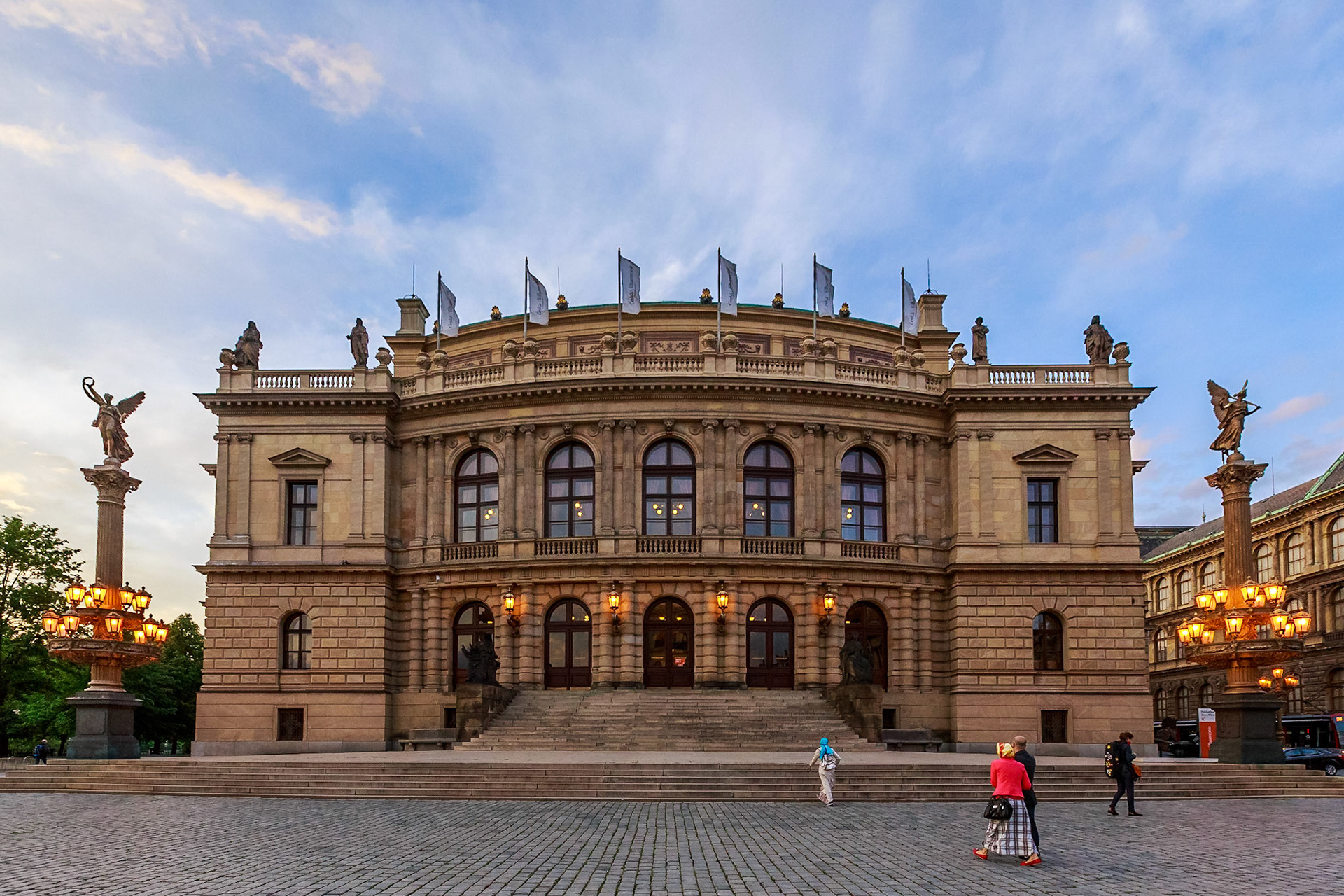 Bâtiment situé place Jan Palach à Prague.