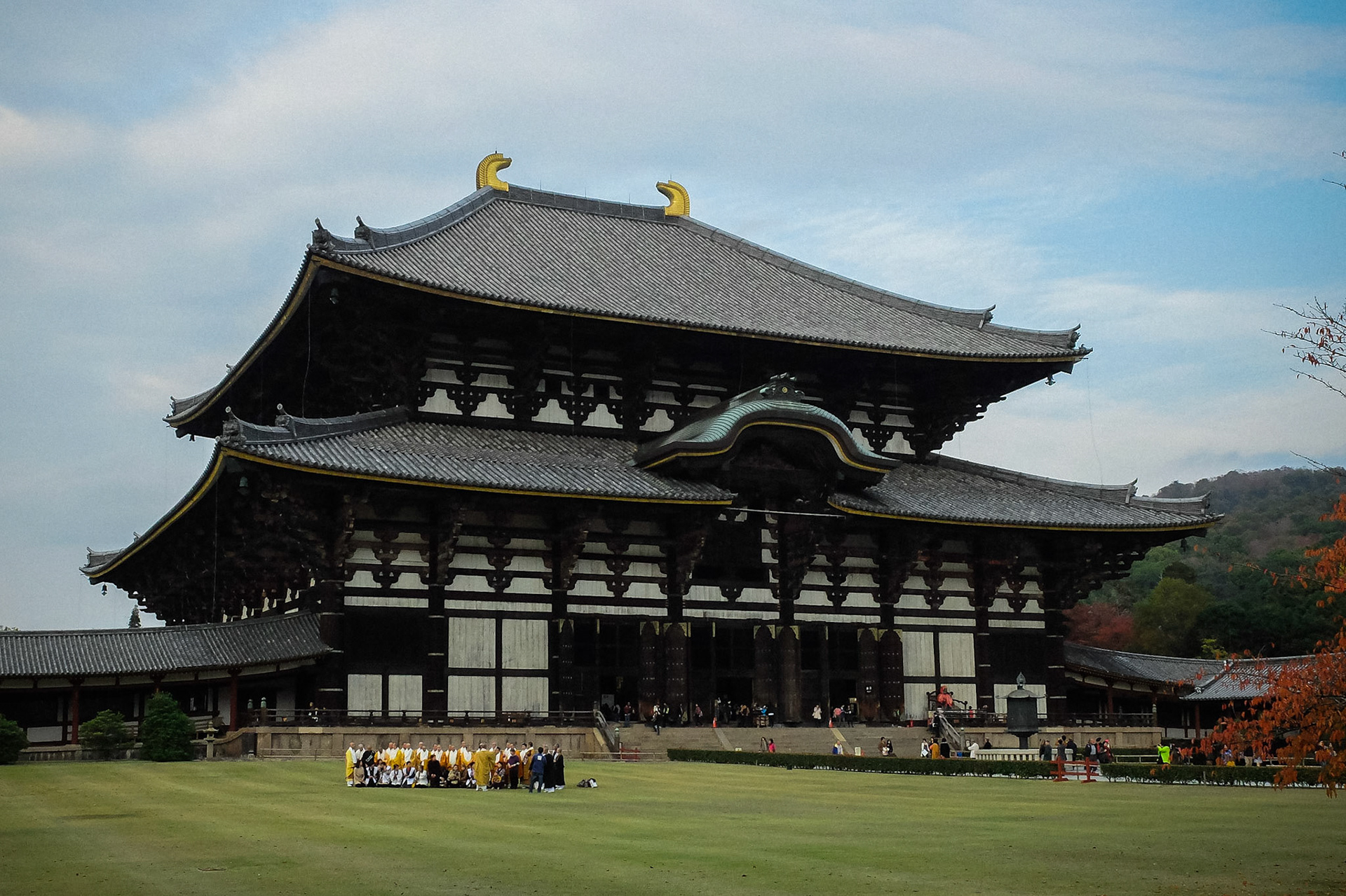 Daibutsu-den au sein du Tōdai-ji (Nara)