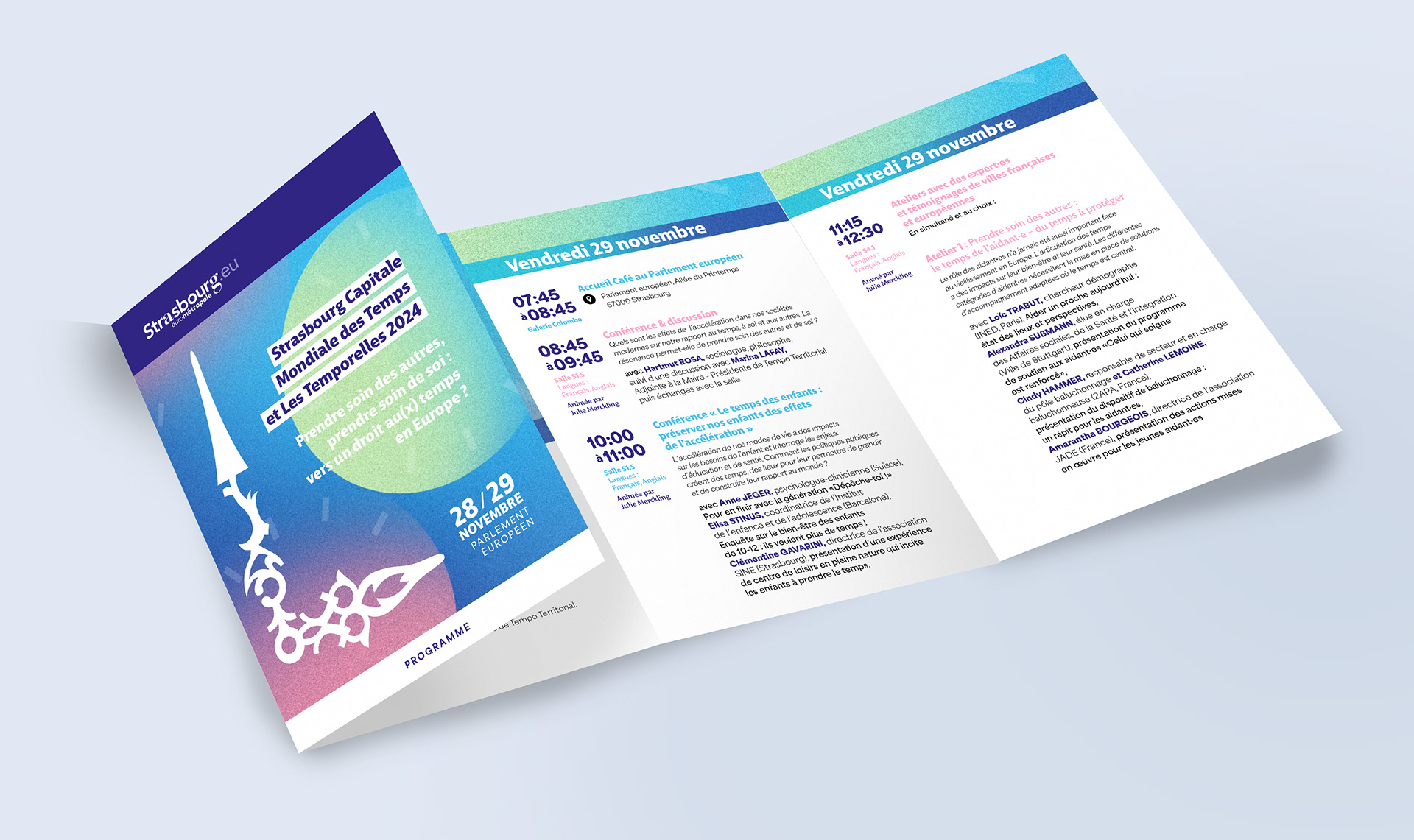 Strasbourg Capitale des Temps - le programme A5