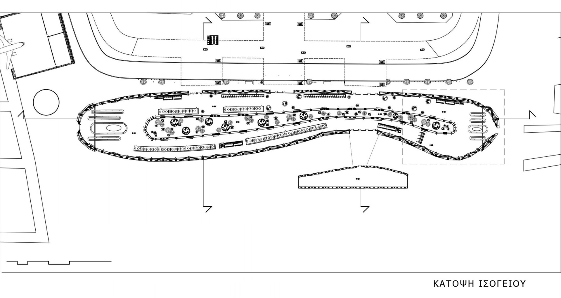 Ground Floor Plan View (Arrivals)