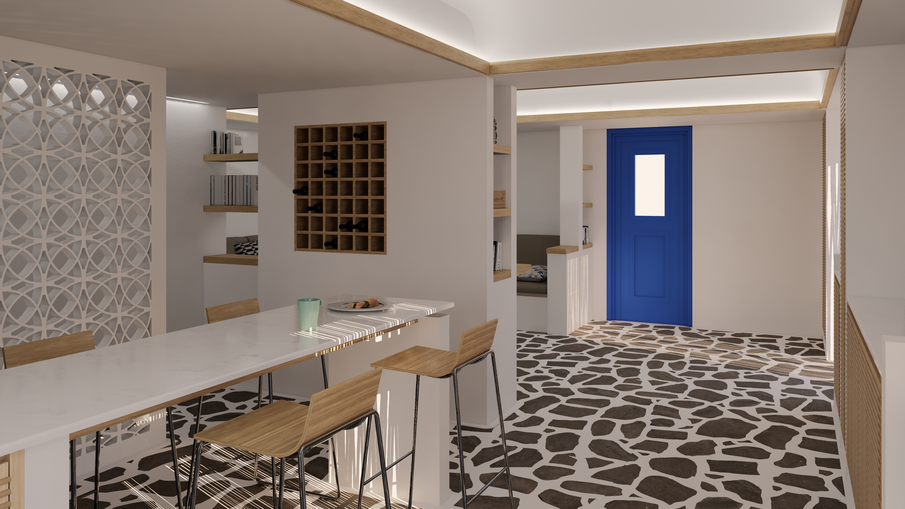 Apartment A - Dining Area