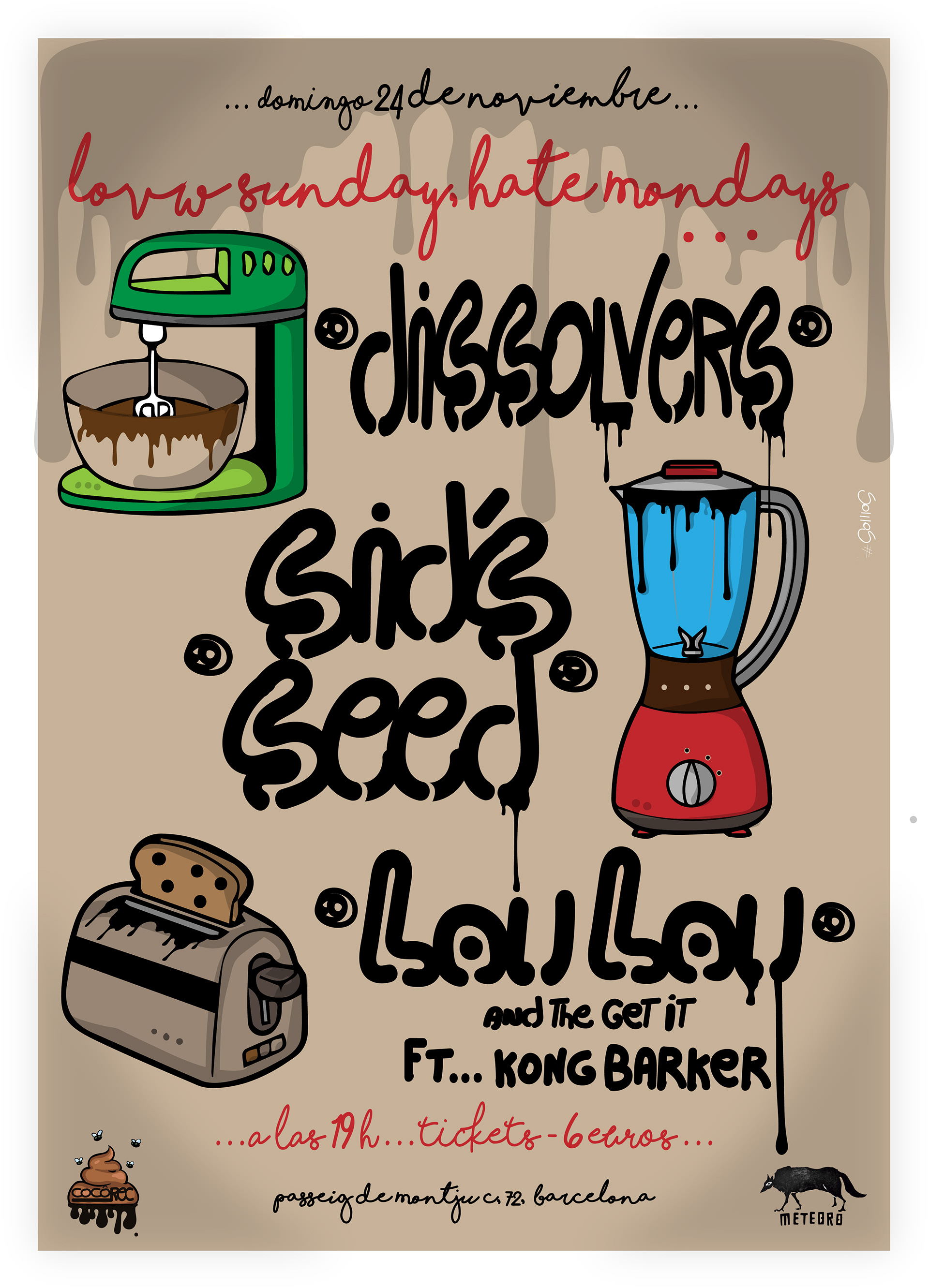 All bands cover