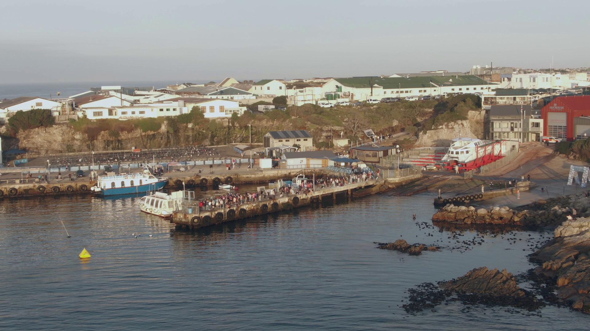 7AM drone footage shot by Christiaan on the morning of the race.