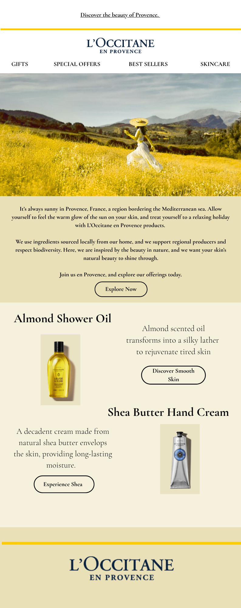 Subject Line: Meet us en Provence