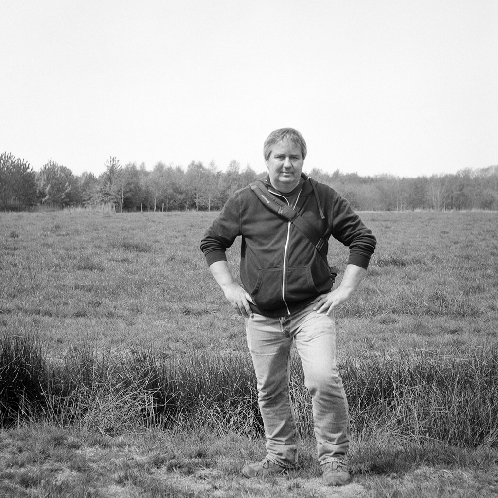 Achim Fischer - Ein Selfie mit einer Rolleicord Vb auf Ilford Ortho 80