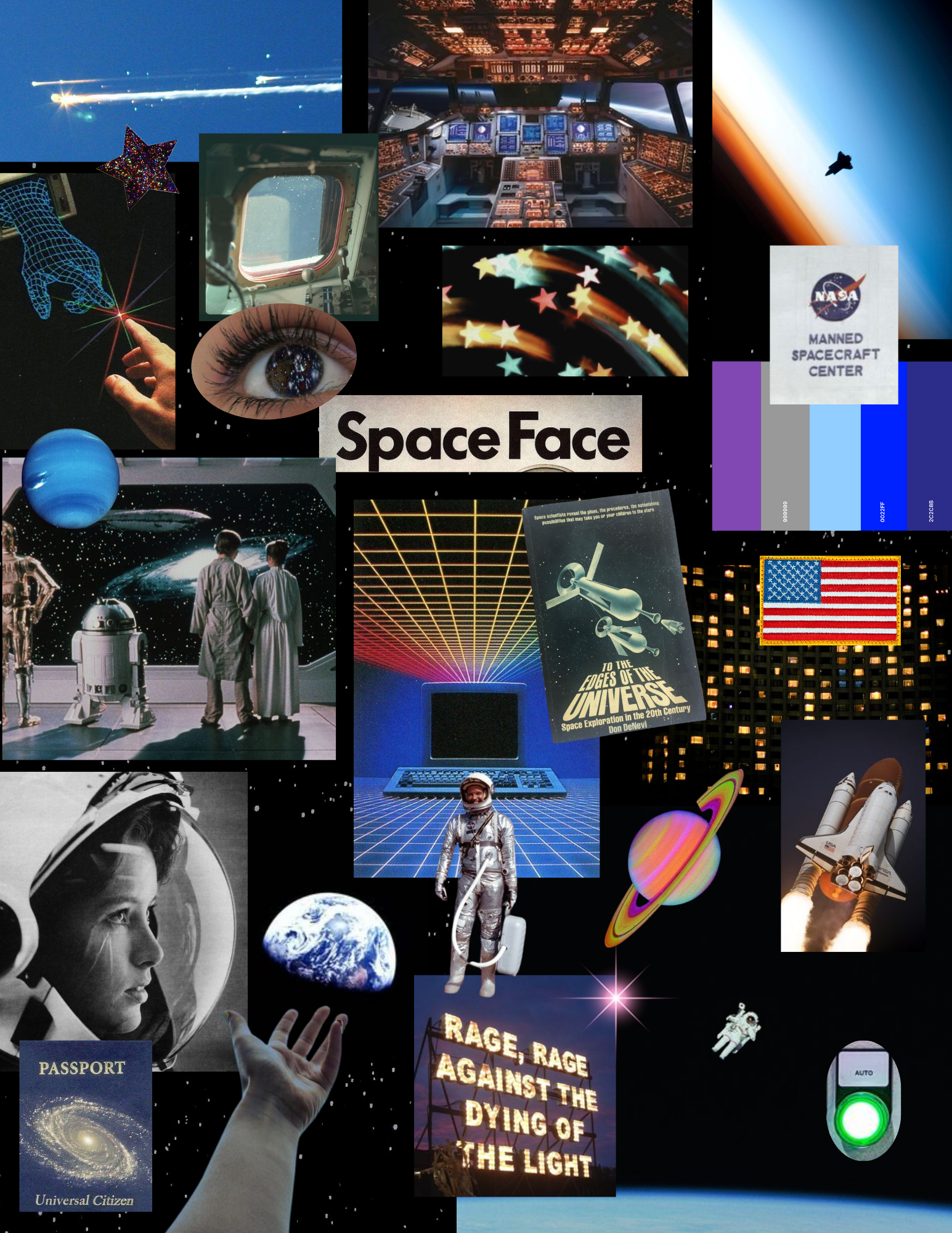 Hangar Location Visual Collage