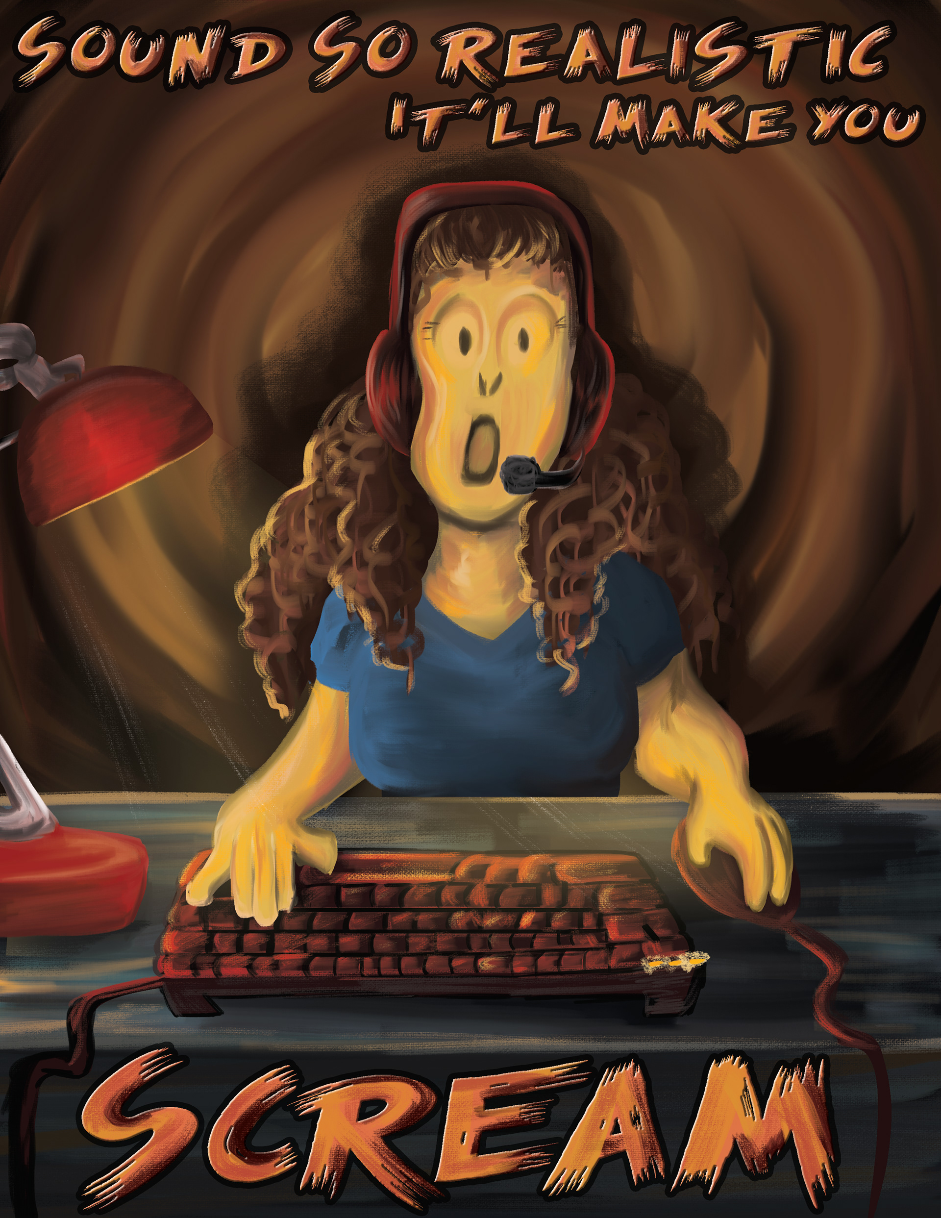 Ad in the style of a famous artist