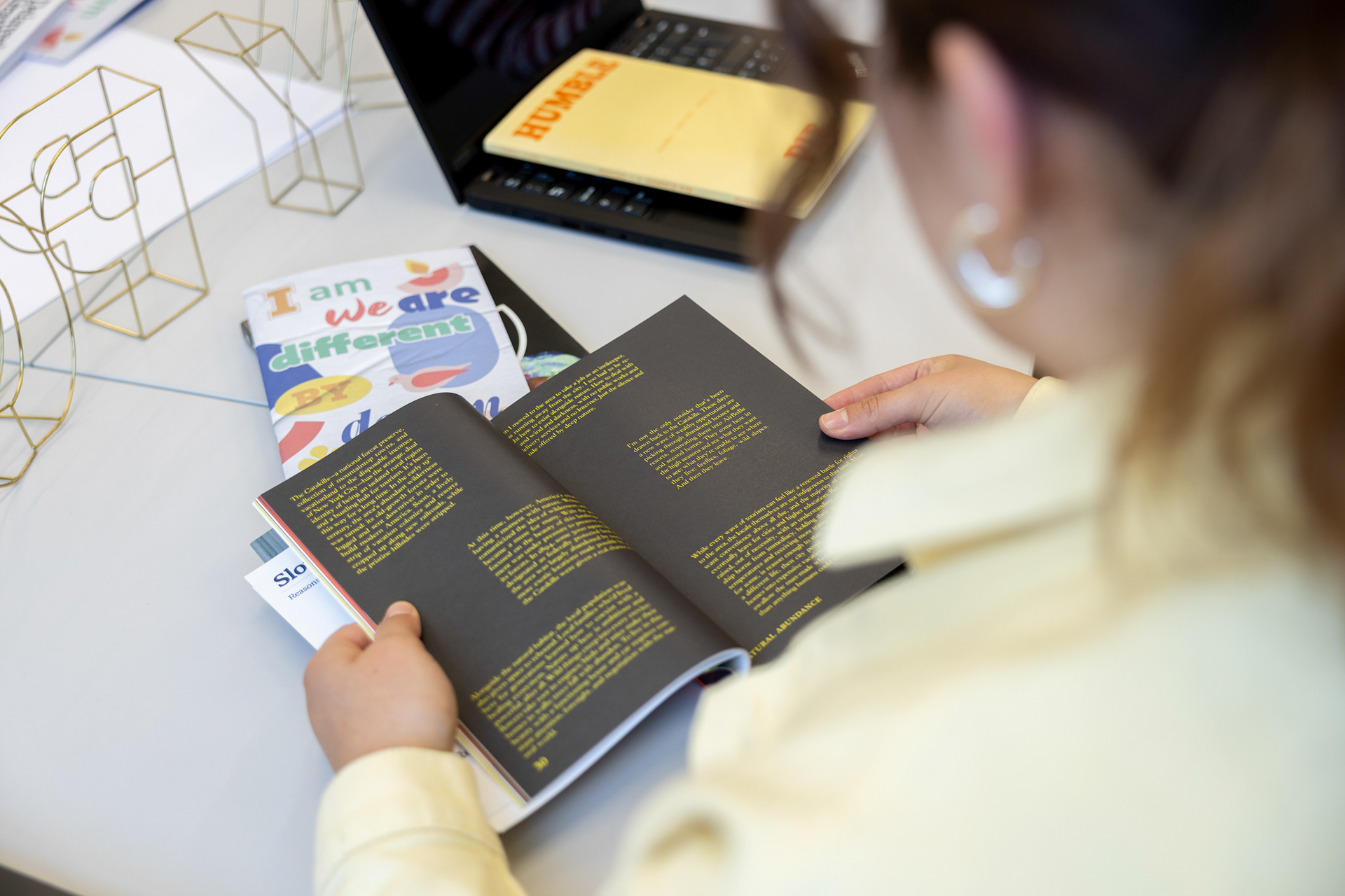 A lesson on magazine design