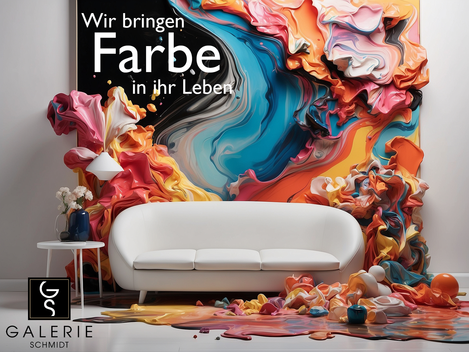 Werbung Kunstgalerie