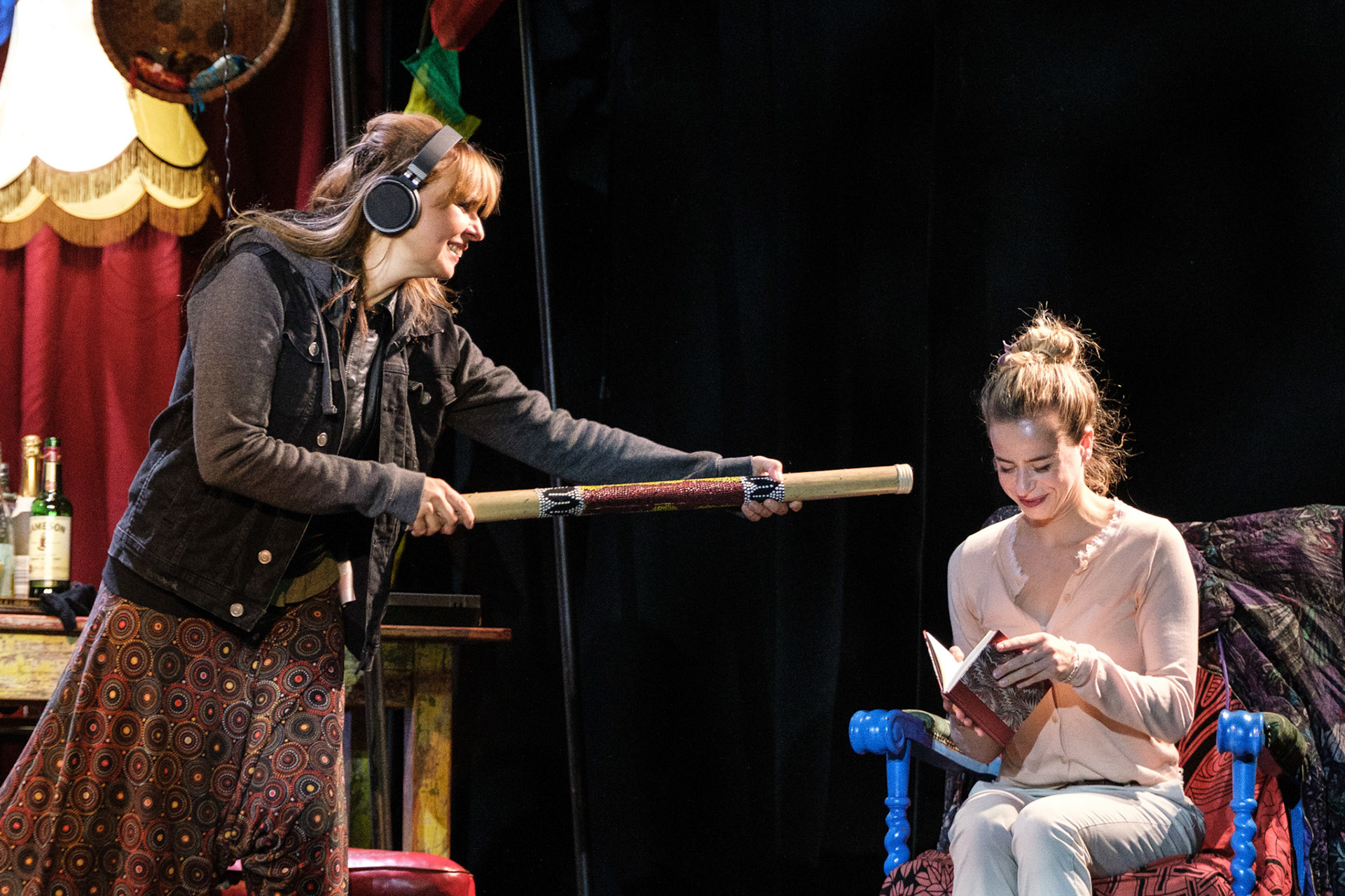 Penelope Skinner: A legenda háza (Lyonesse), Belvárosi Színház, Budapest, 2024/09/18Hernádi Judit Ullmann Mónika  színészphoto credit mandatory