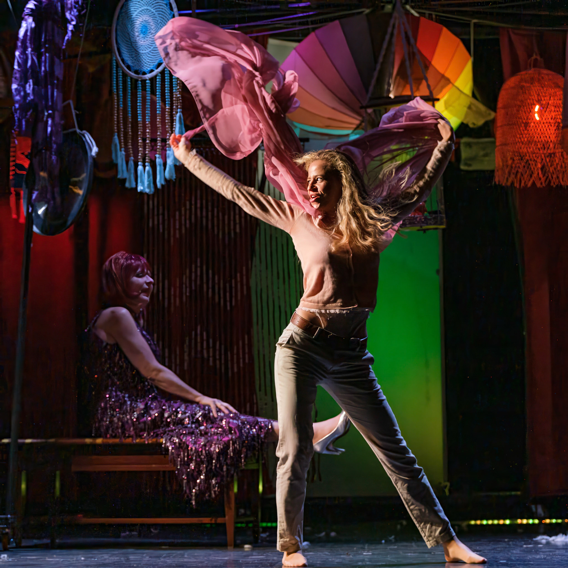 Penelope Skinner: A legenda háza (Lyonesse), Belvárosi Színház, Budapest, 2024/09/18Hernádi Judit Ullmann Mónika  színészphoto credit mandatory