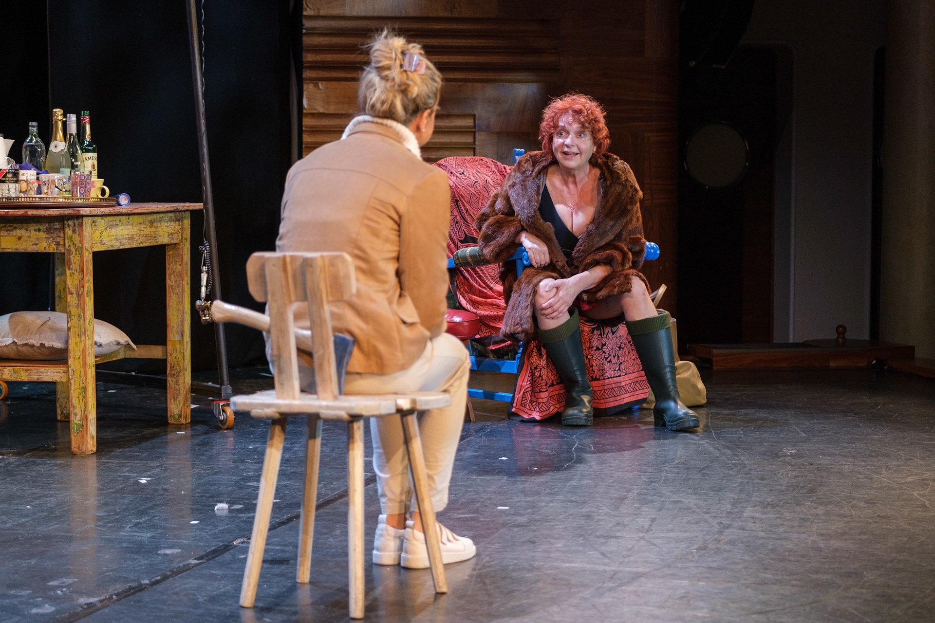 Penelope Skinner: A legenda háza (Lyonesse), Belvárosi Színház, Budapest, 2024/09/18Hernádi Judit Ullmann Mónika  színészphoto credit mandatory