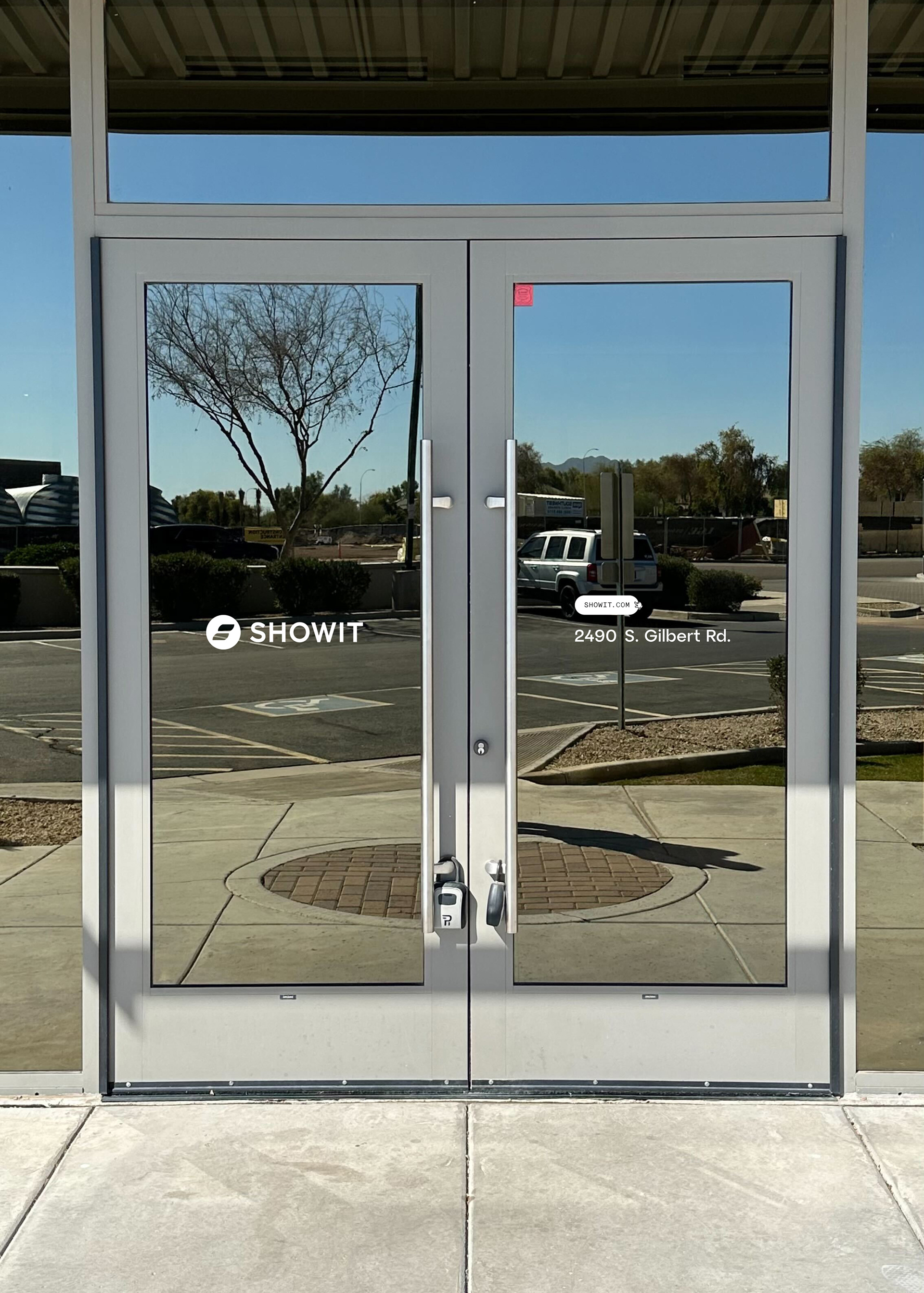 Showit Office Front Doors