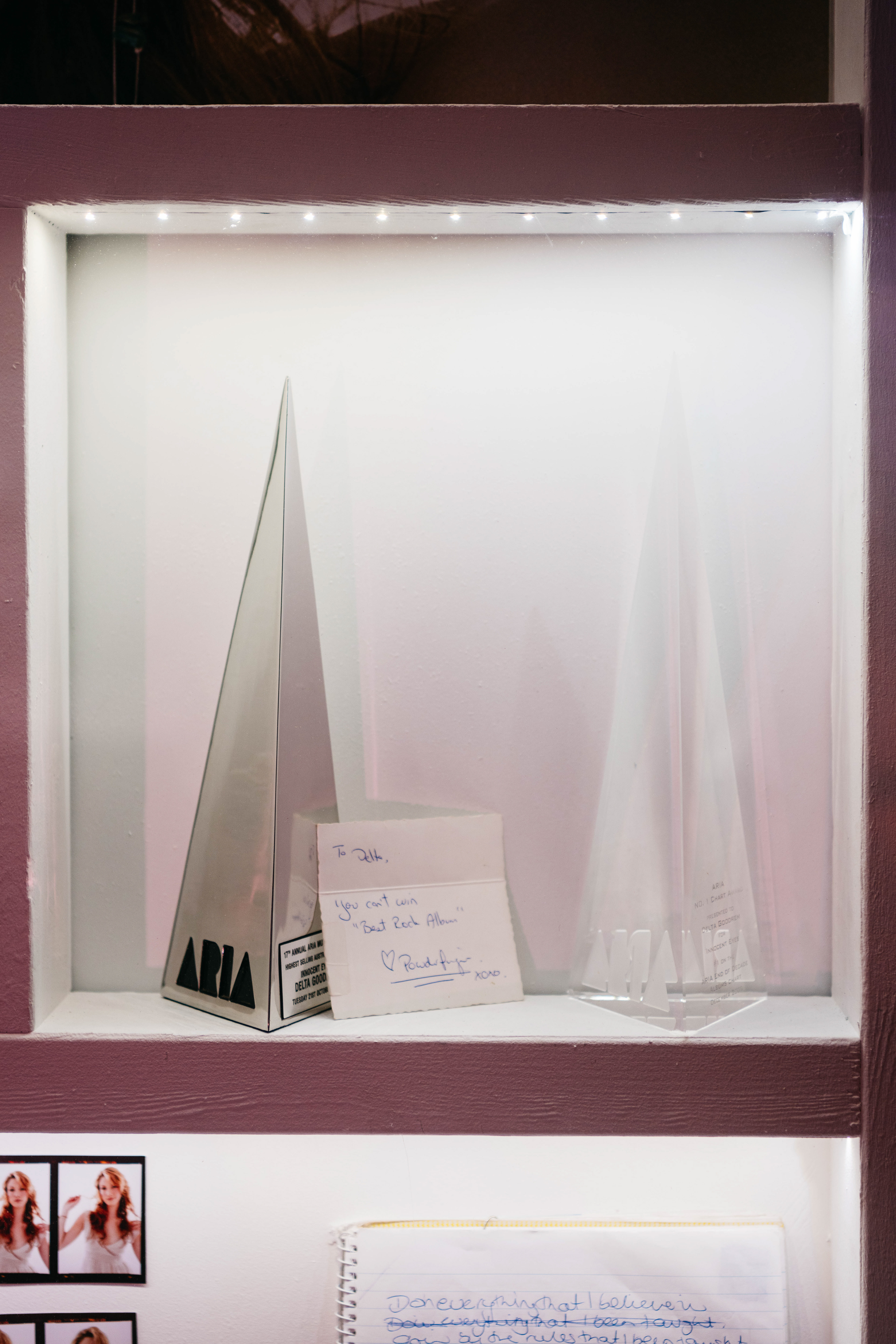 Delta Goodrem 20 Years of Innocent Eyes Tour VIP room