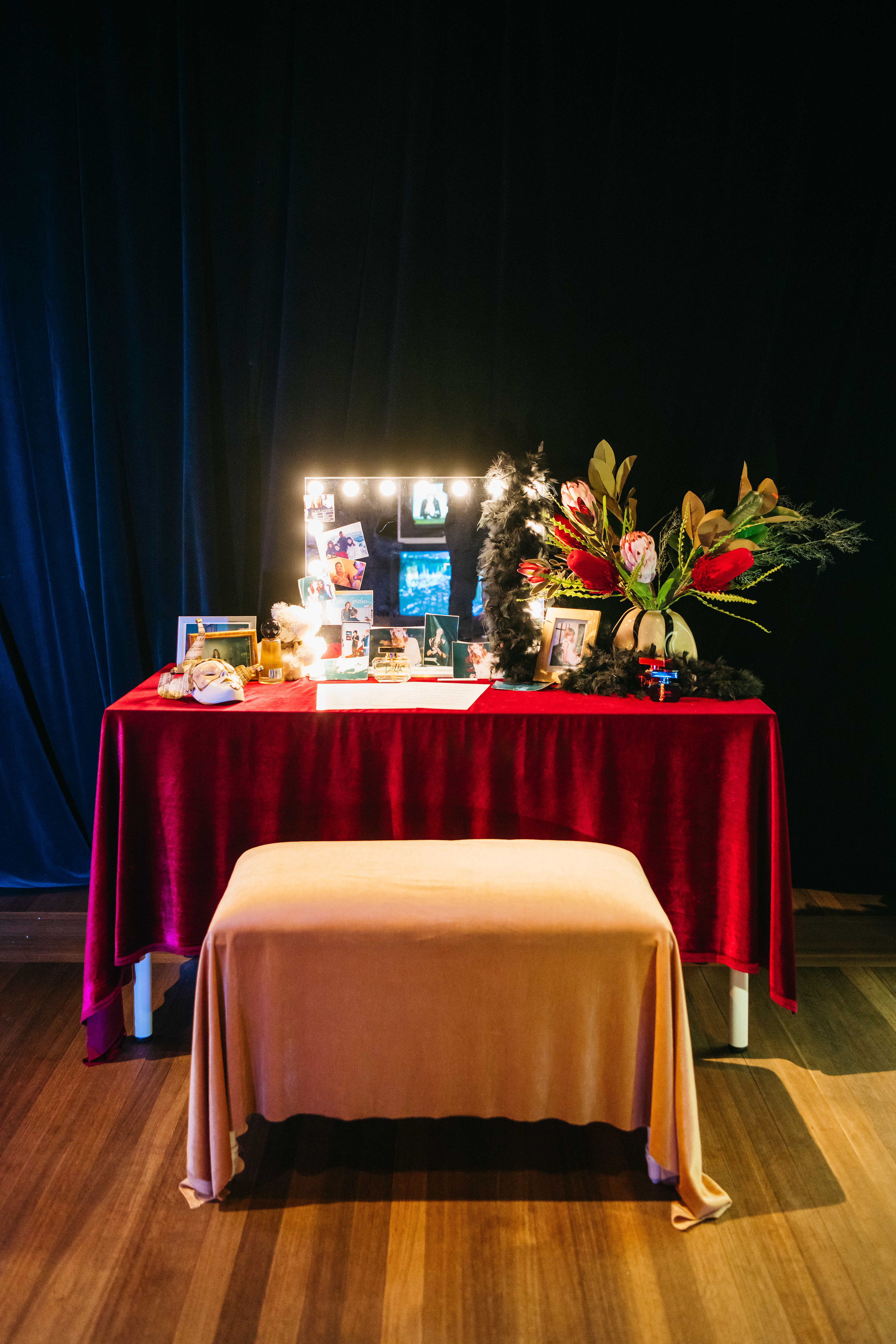 Delta Goodrem 20 Years of Innocent Eyes Tour VIP room