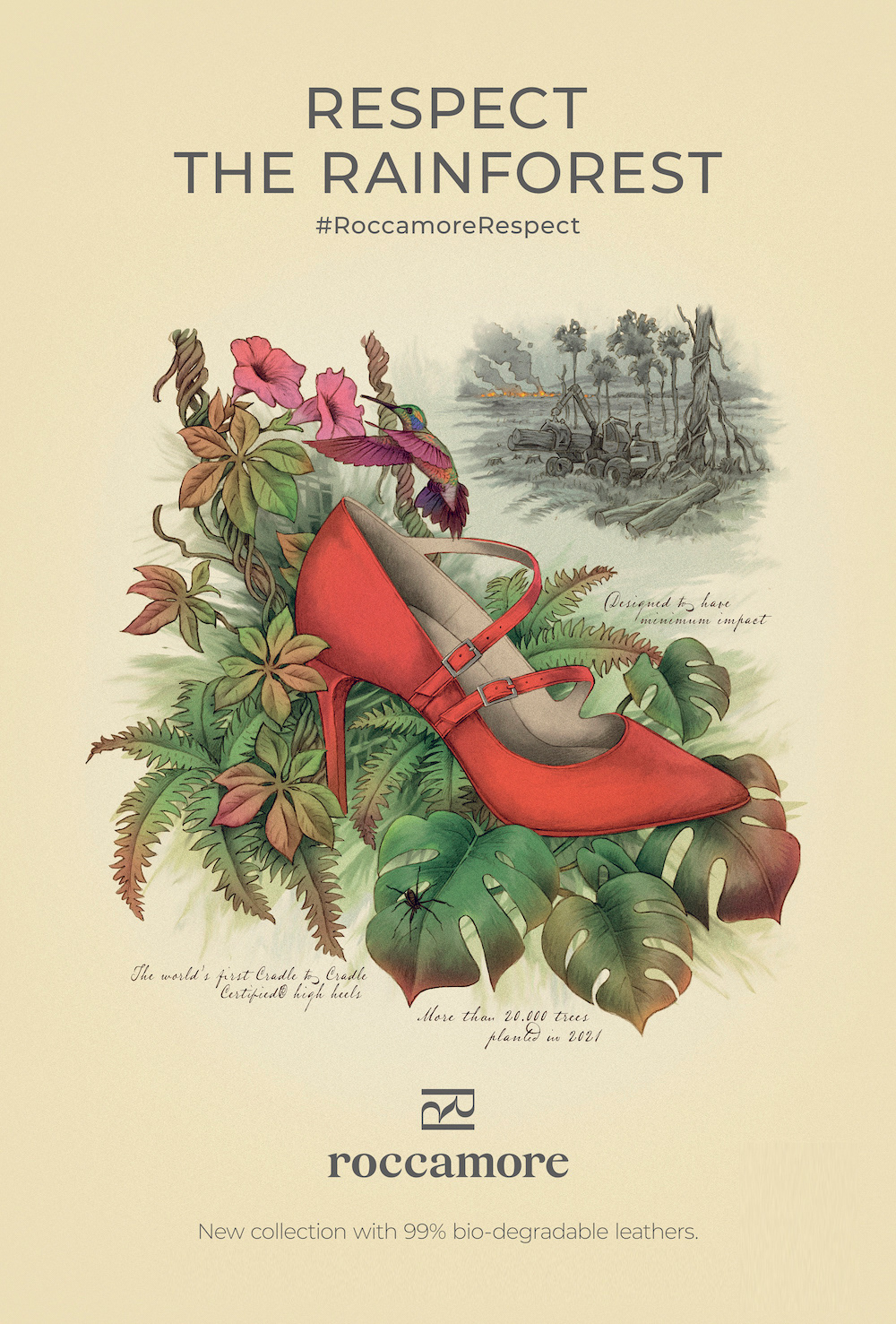 Print and OOH for The Rainforest Collection