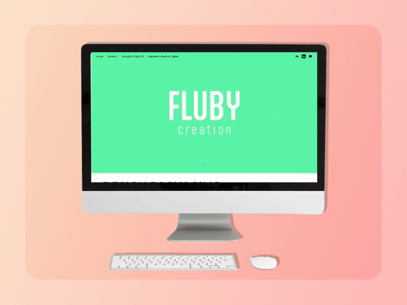 Design d'interface utilisateur (UI) moderne et ergonomique pour sites web et applications mobiles.