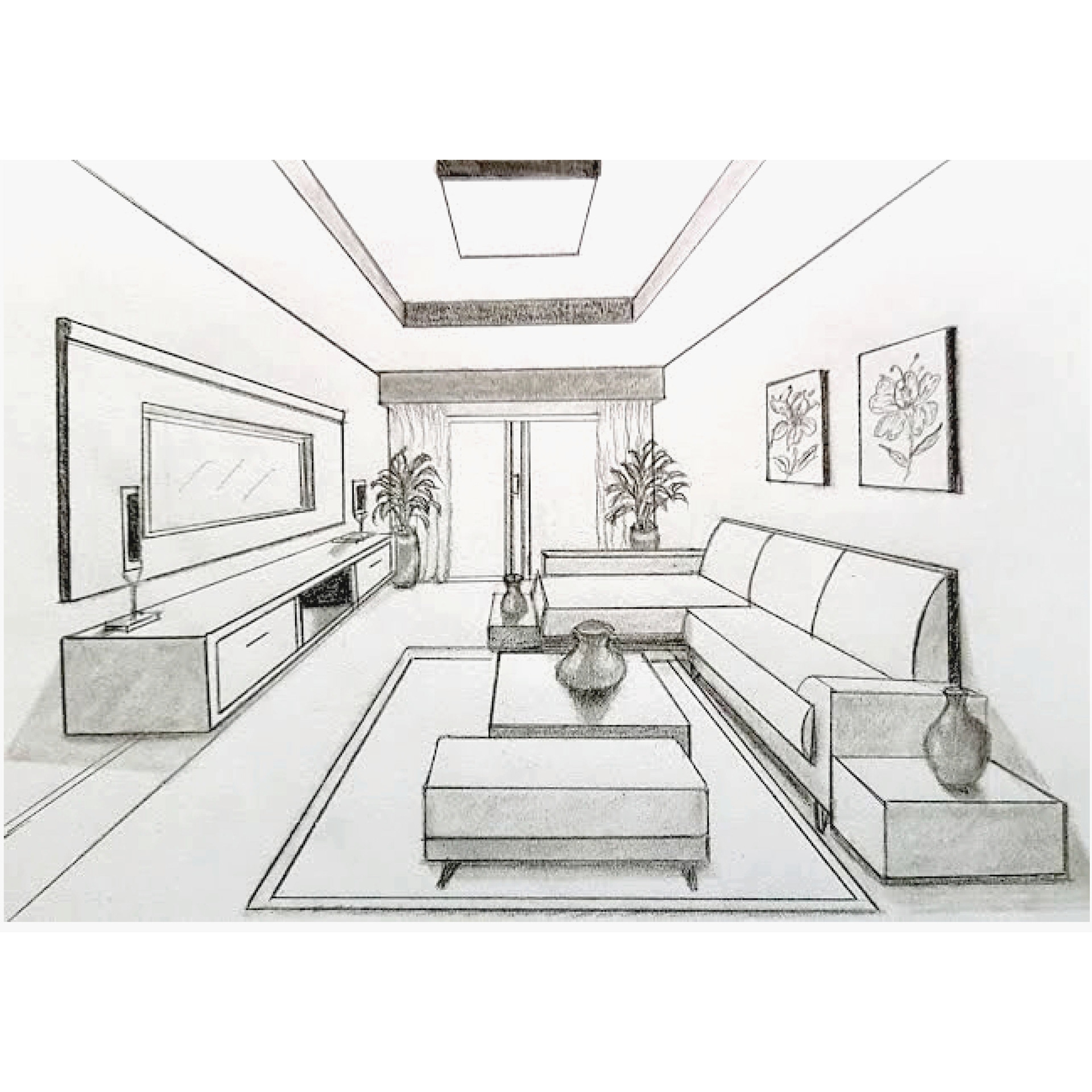 jednobodová perspektiva