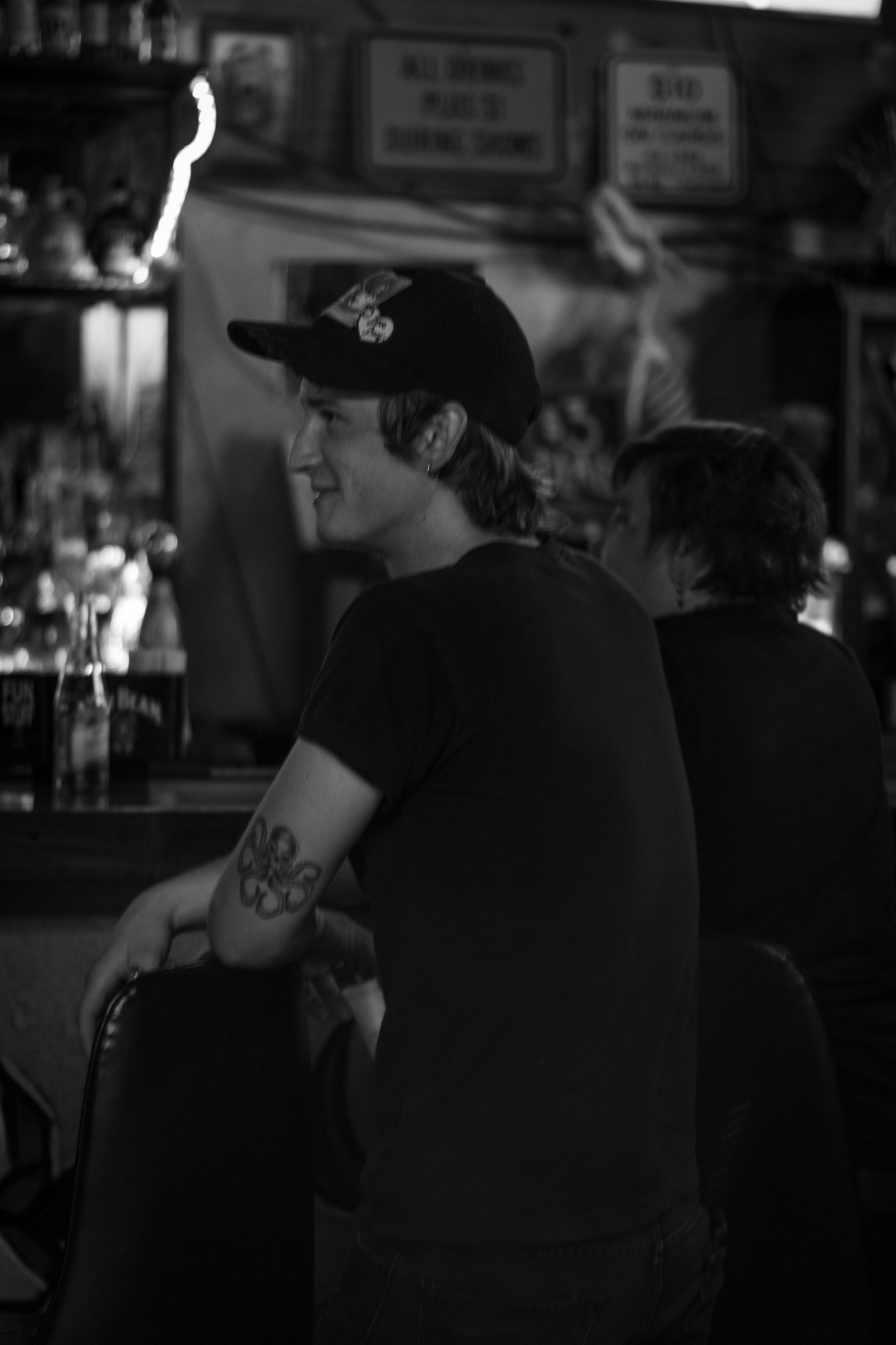 Champagne Girl at Banks Street Bar