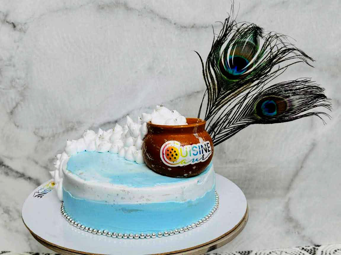 Janamashtmi Whipped Cream Cake