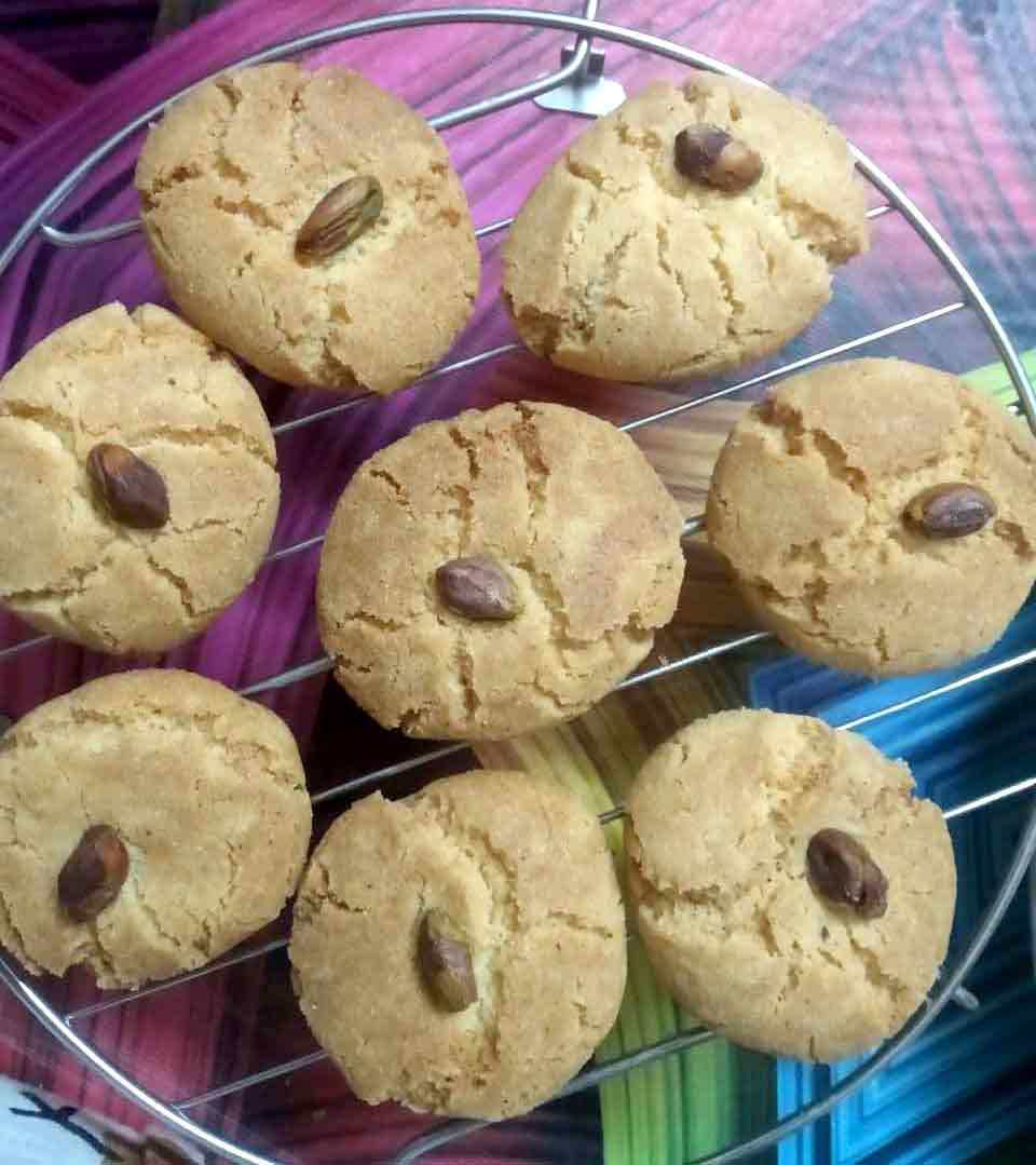 Pistachio Naan Khatai
