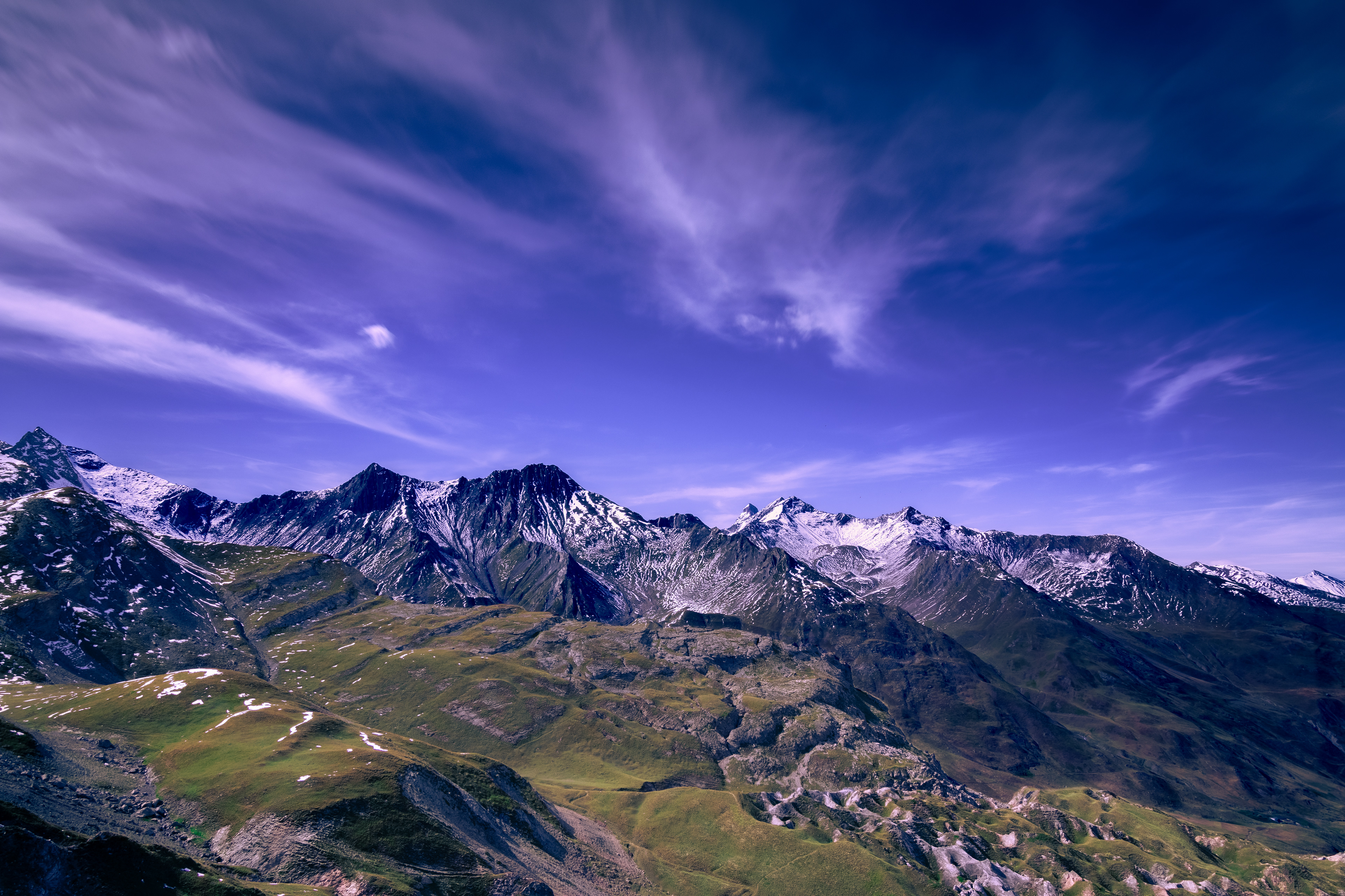 Vue du Col du Galibier