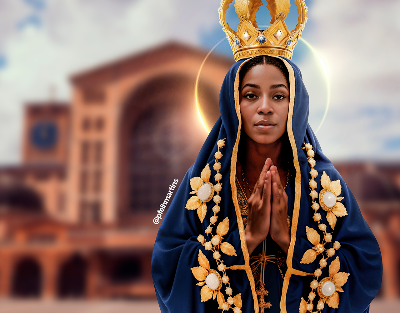 Nossa Senhora Aparecida, arte digital