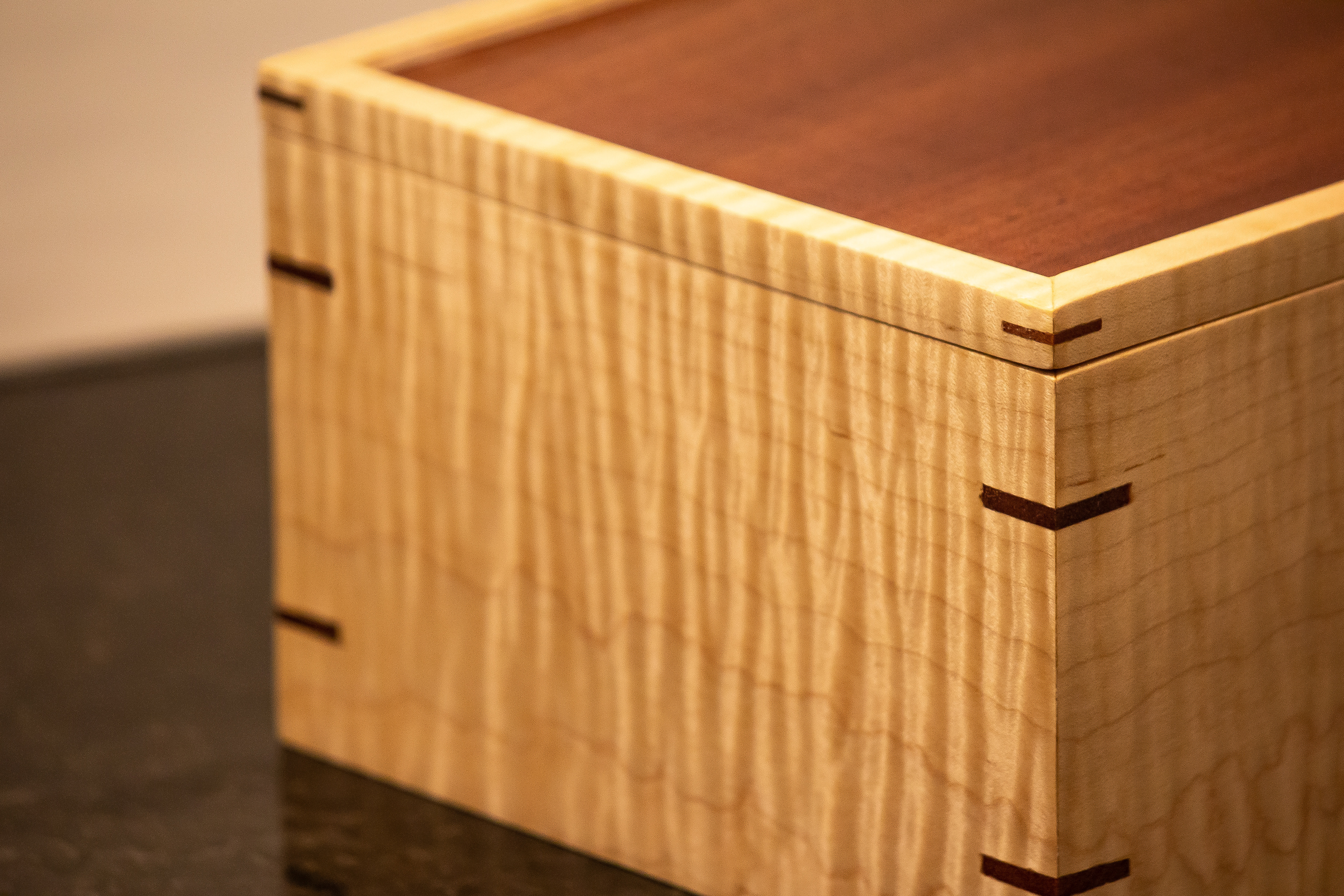 Curly Maple and Sapele