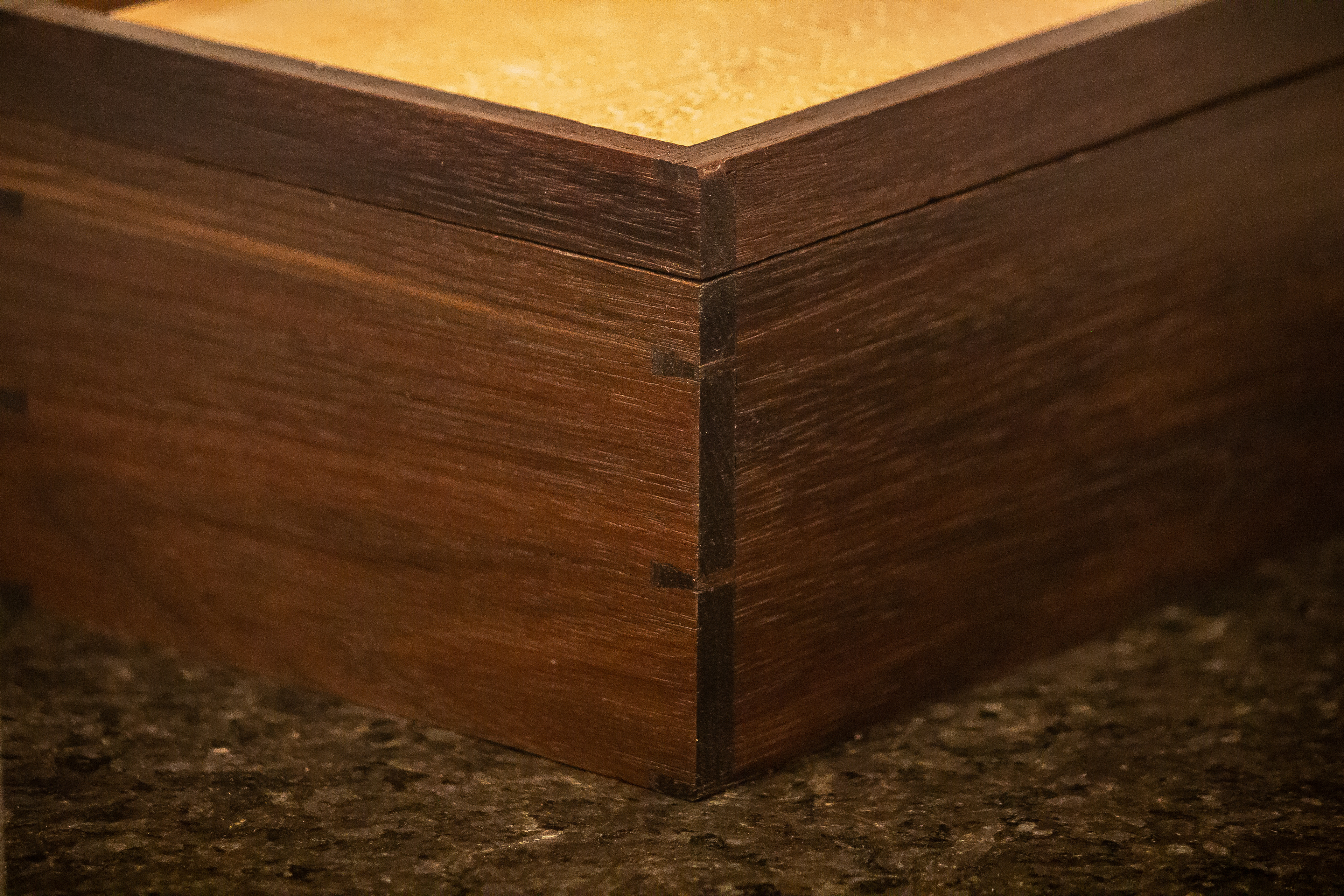 Peruvian Walnut and Birdseye Maple