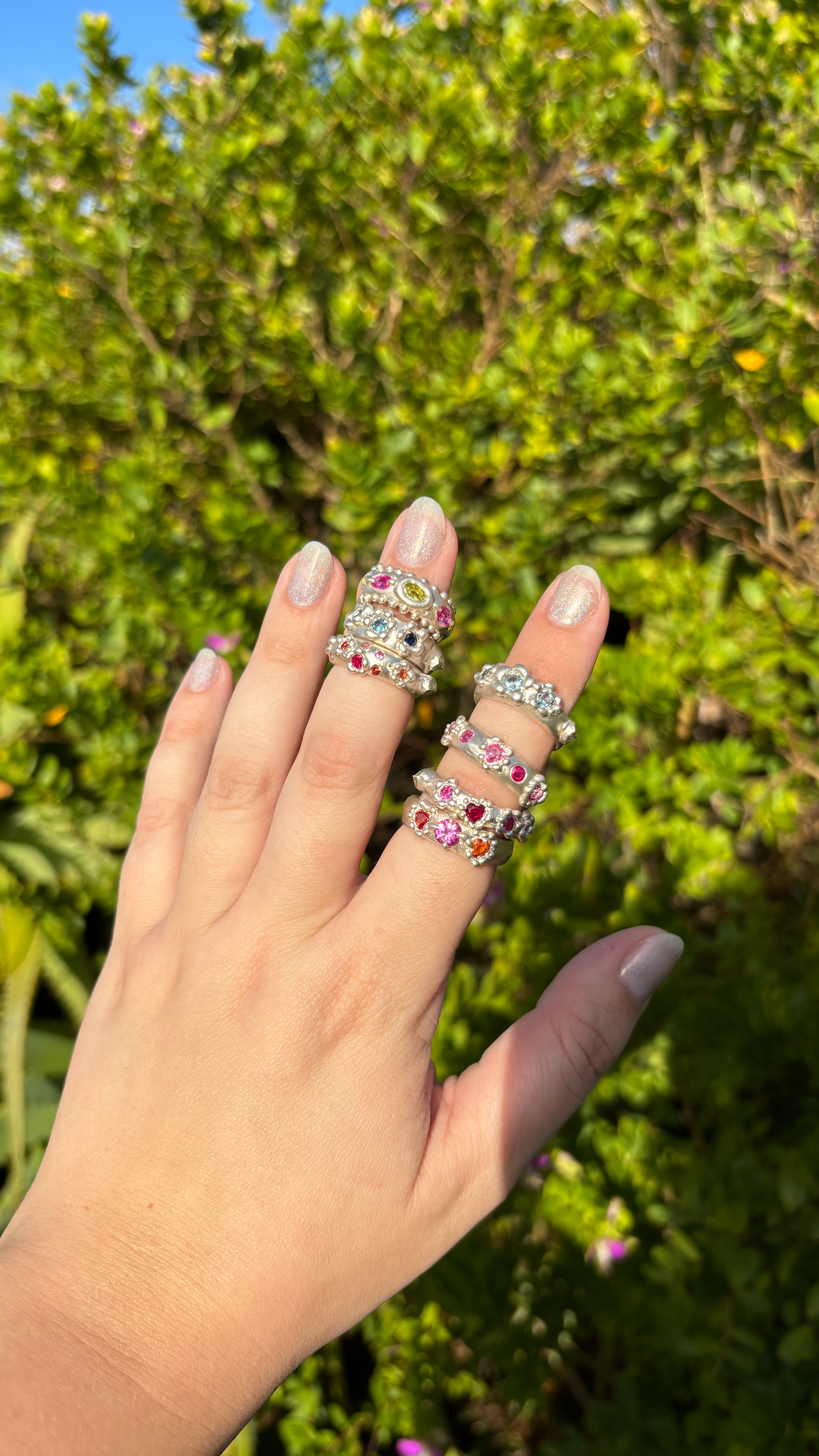 Collection of Cast Rings. 2025. 