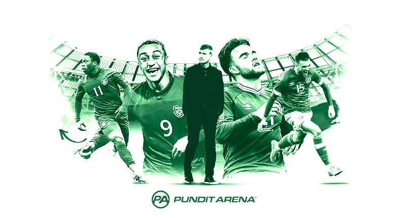 Graphic created for Kenny's Kids and Pundit Arena in 2022 for an article which covered the progress made by Ireland's brightest forward prospects during the 2021-22 season.