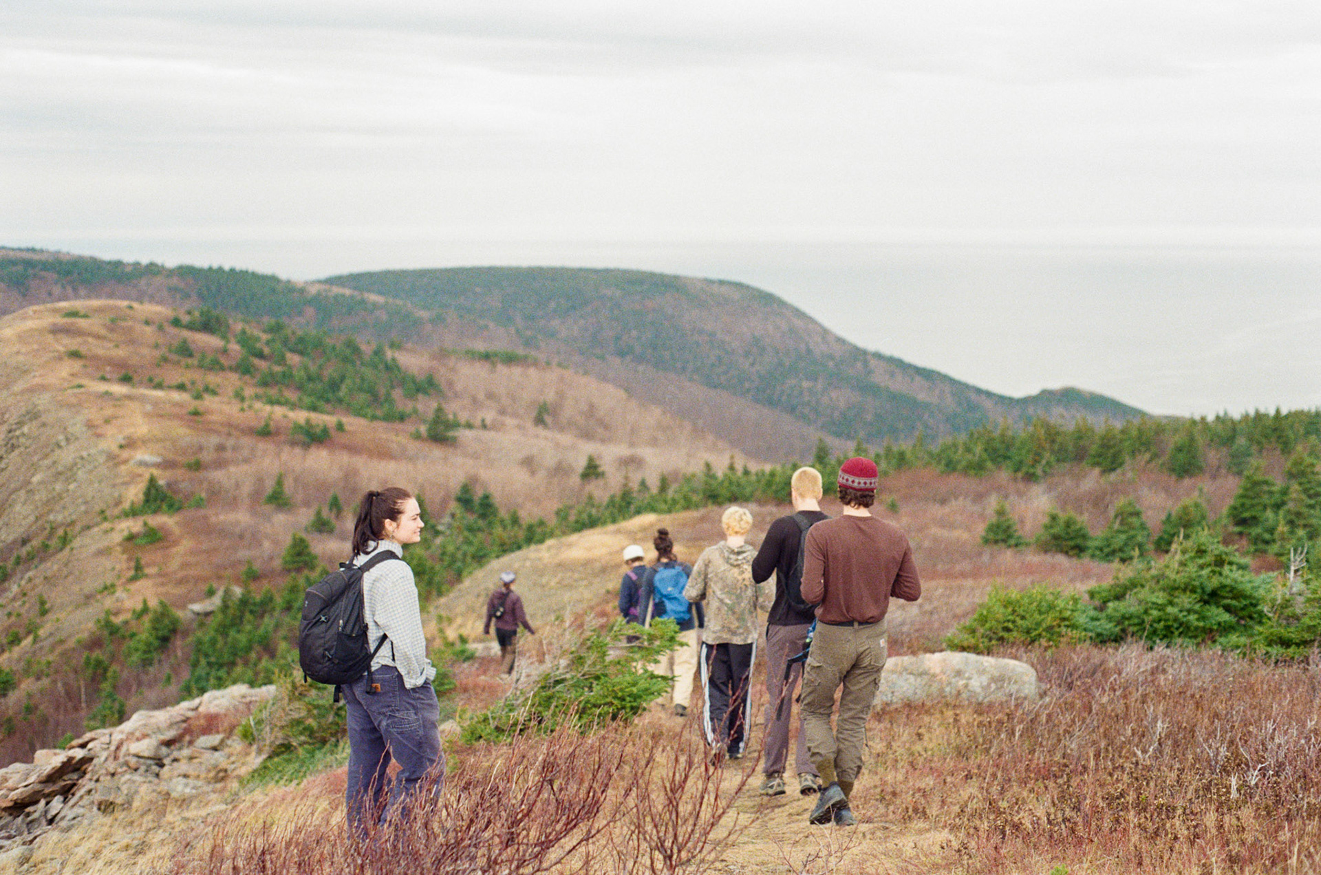 Down the Ridge we go