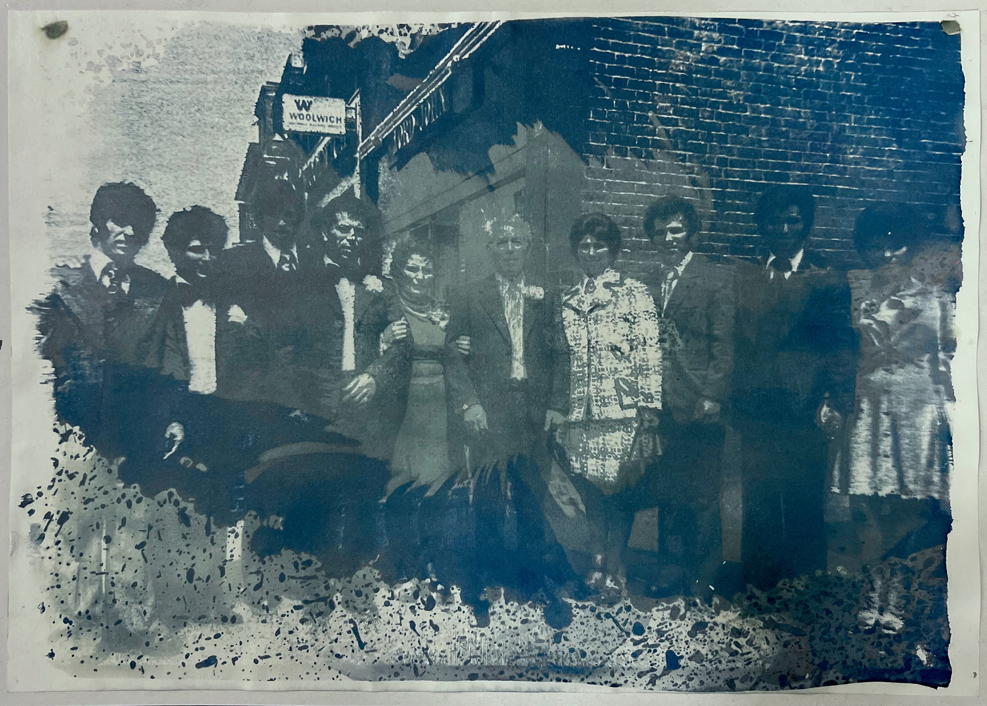 Castiglione. C (2024). Cyanotype. 21 x 29.7 cm