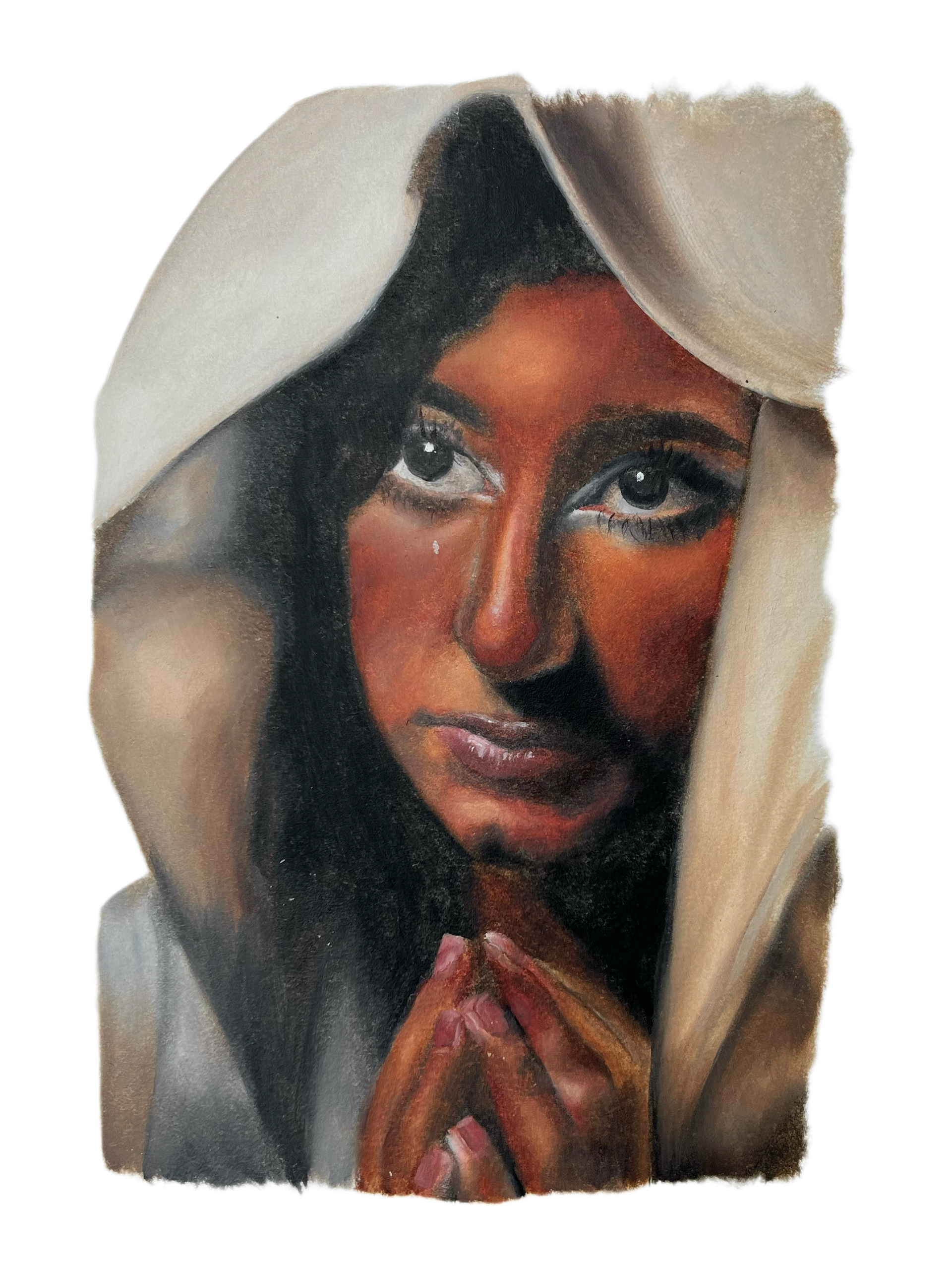 Castiglione. C. 'Gloria Sorella' 2025. Oil on Cartridge Paper, 22x31cm