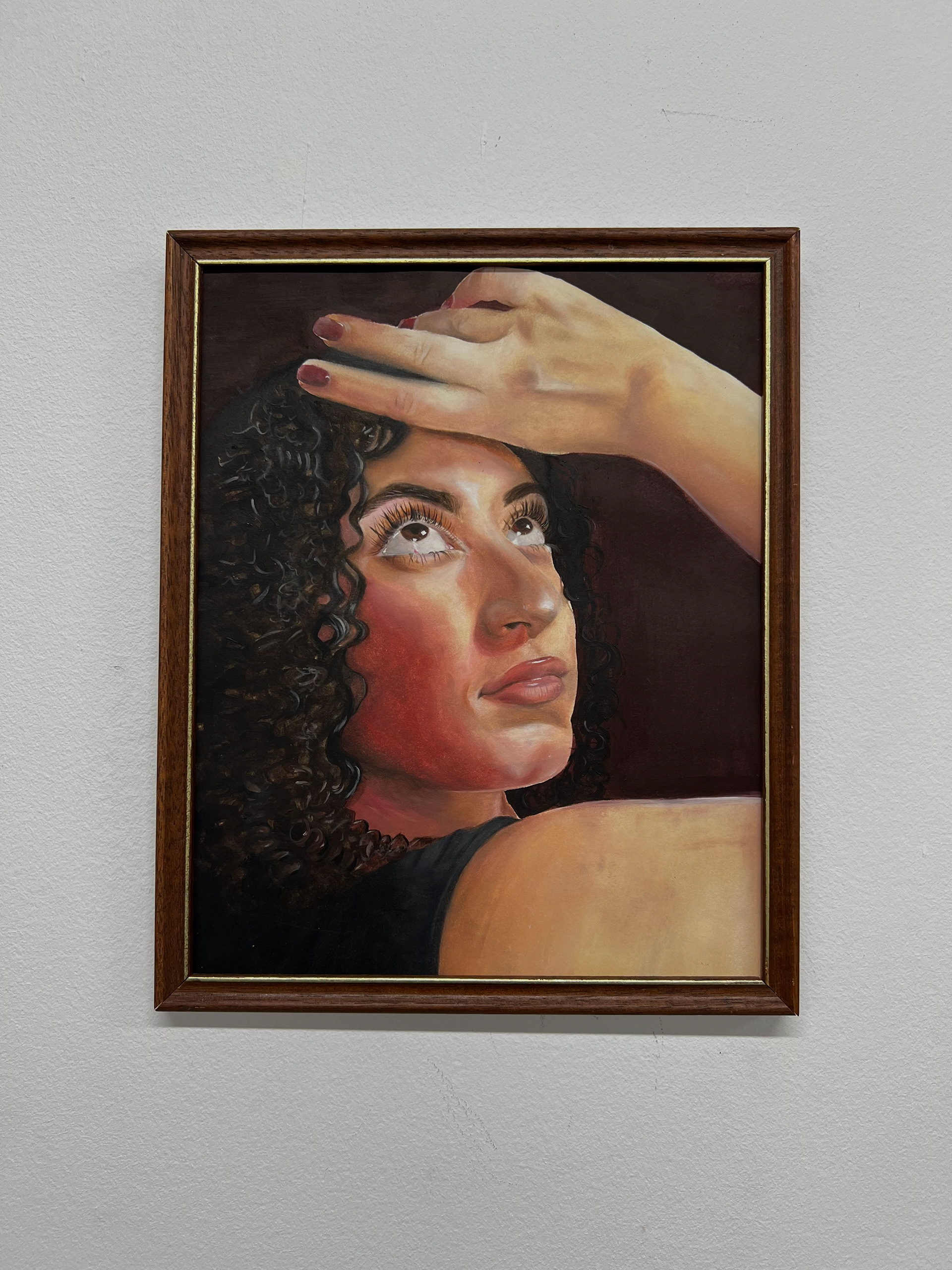 Castiglione. C. 2024. Oil on Cartridge Paper in Frame, 22.5x31.5cm