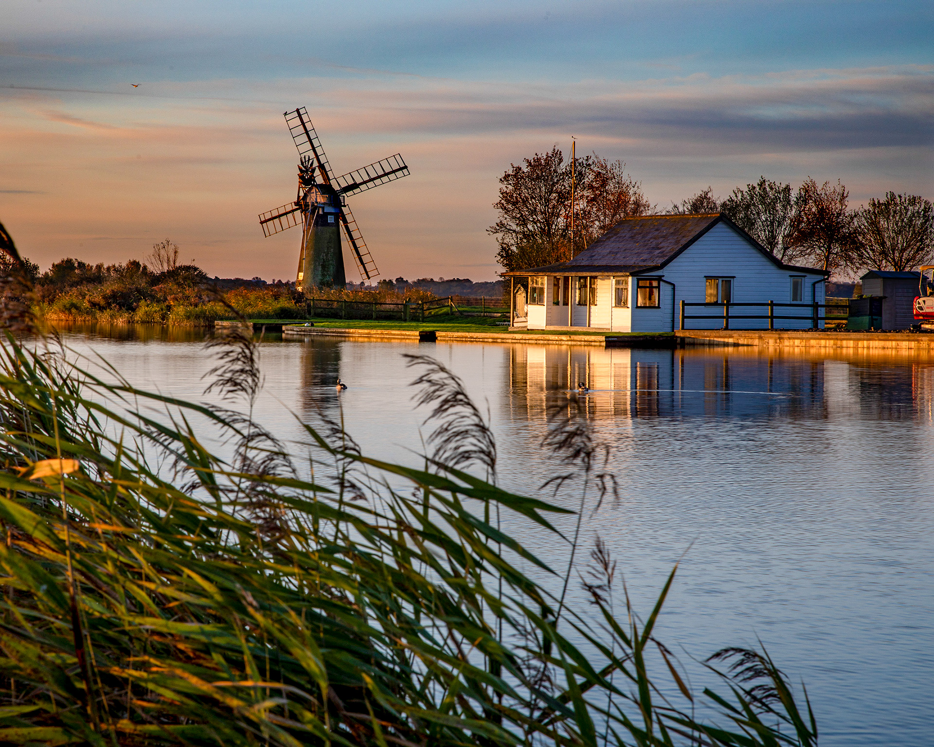 St Benet's Mill - River Thurne - Norfolk